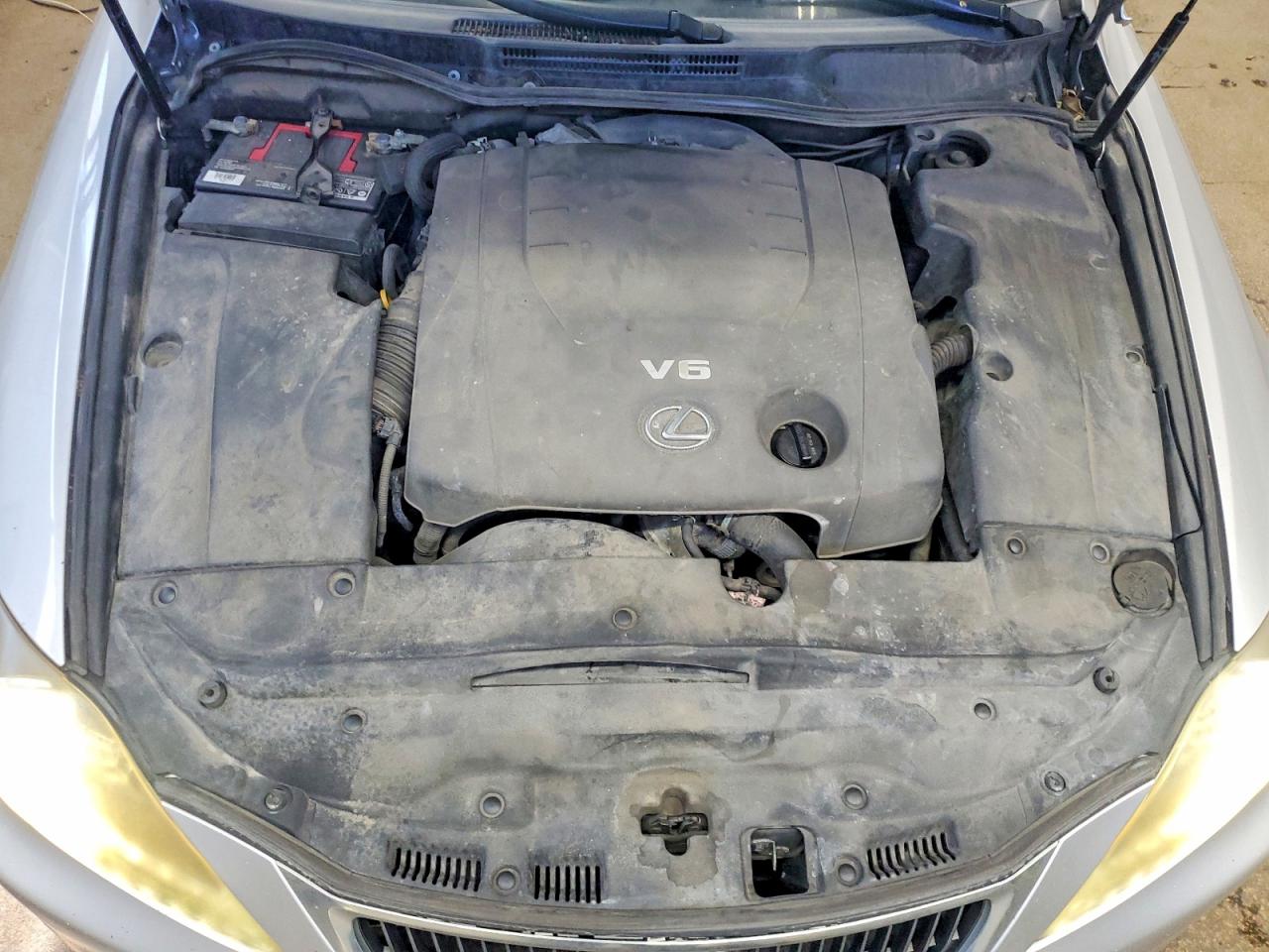2011 Lexus Is 250 Base Серебряный vin: JTHBF5C23B5156670