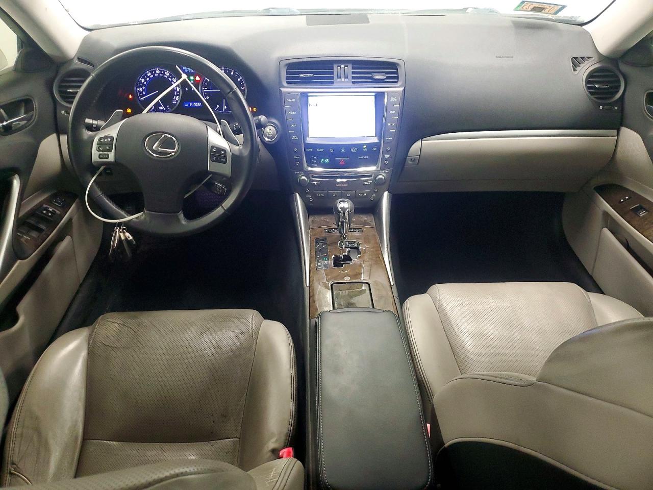 2011 Lexus Is 250 Base Серебряный vin: JTHBF5C23B5156670