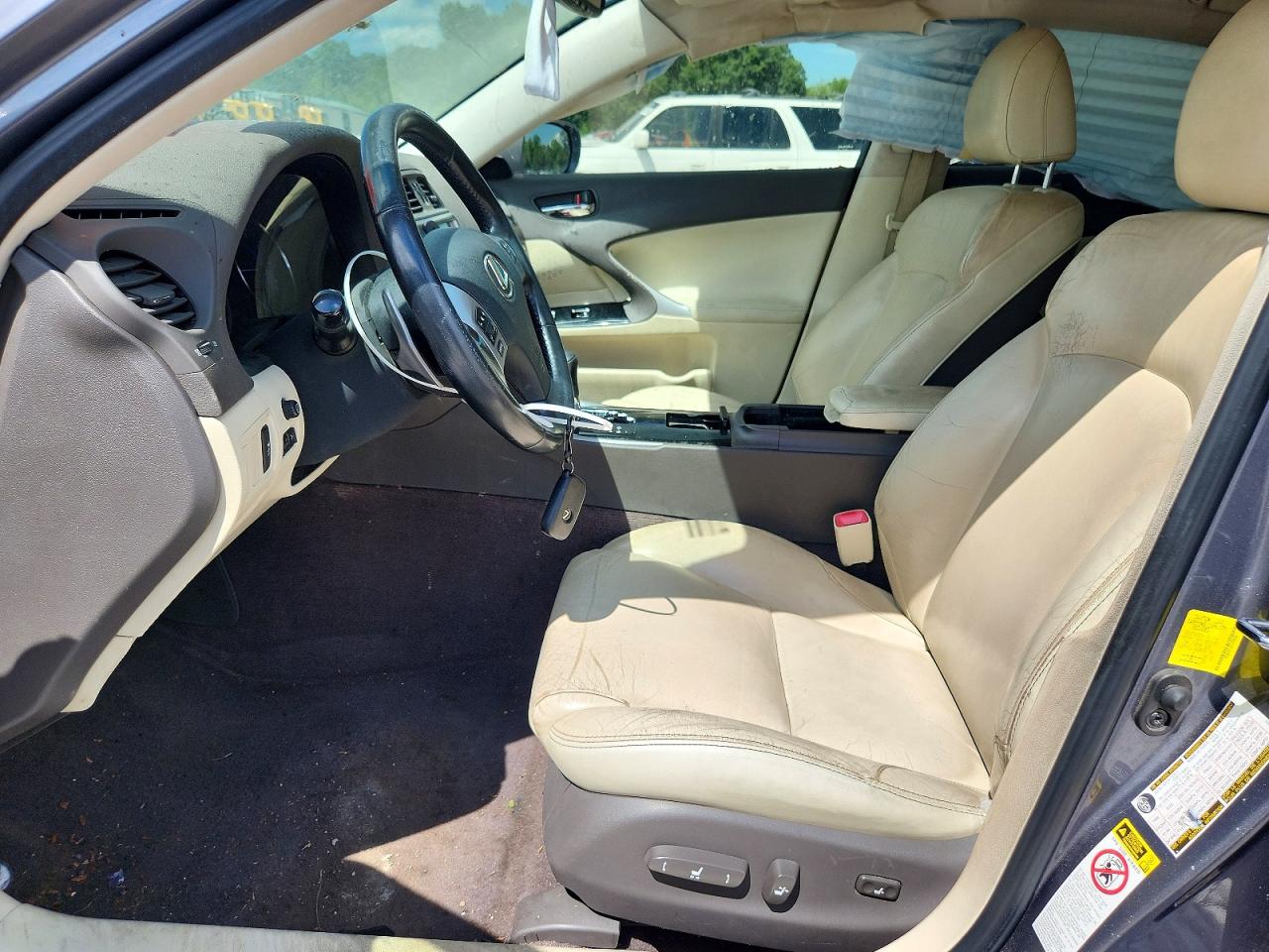 2012 Lexus Is 250 Gray vin: JTHBF5C23C5159554