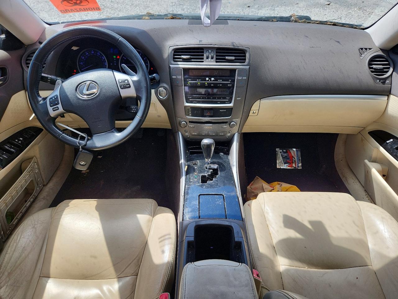 2012 Lexus Is 250 Gray vin: JTHBF5C23C5159554