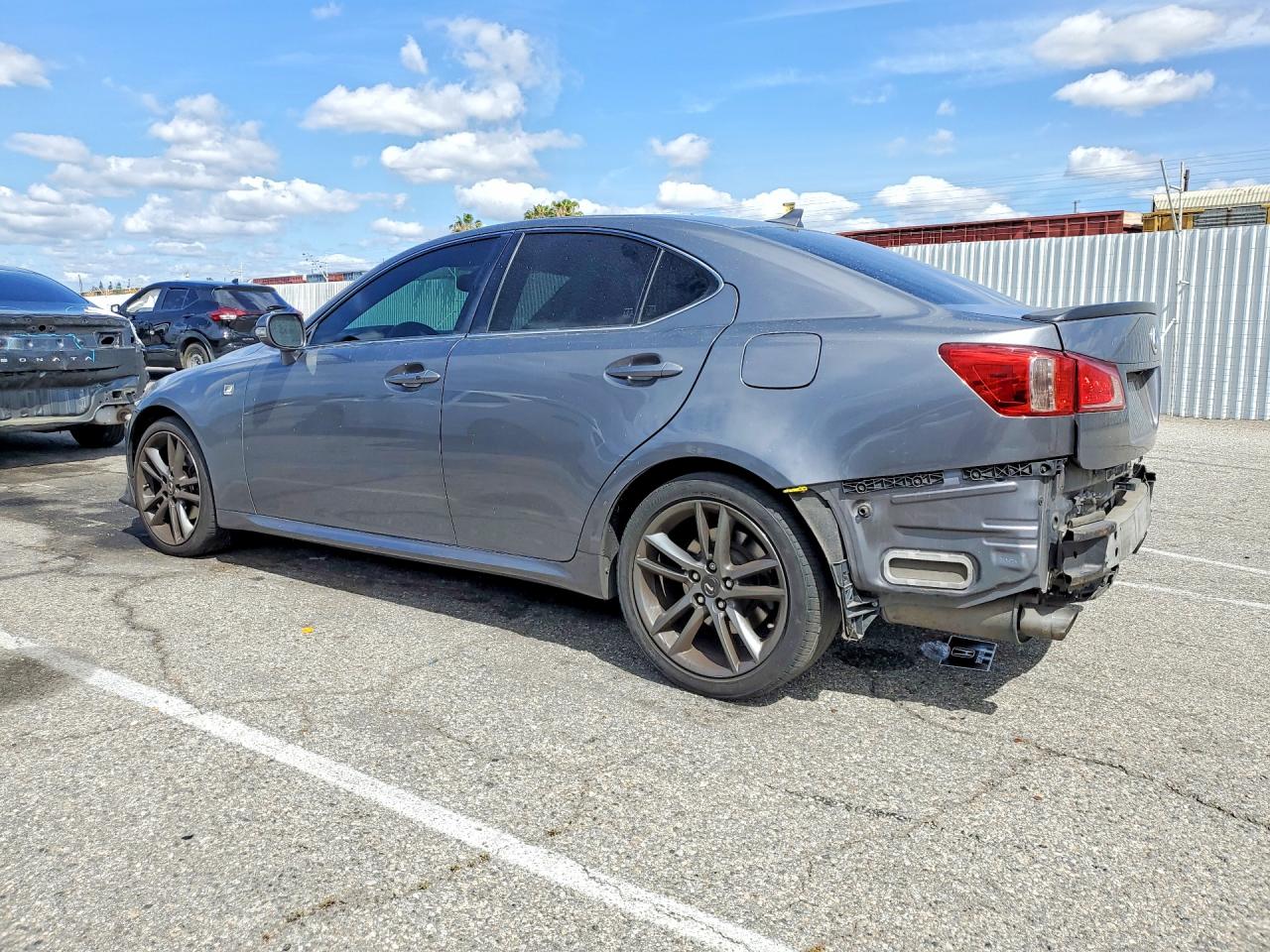 2012 Lexus Is 250 Серый vin: JTHBF5C23C5166360
