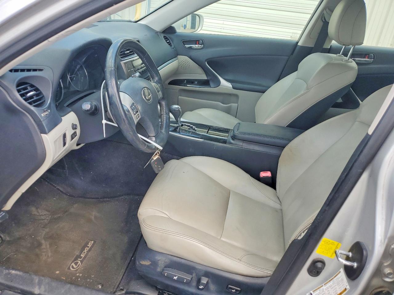 2012 Lexus Is 250 Silver vin: JTHBF5C23C5173339