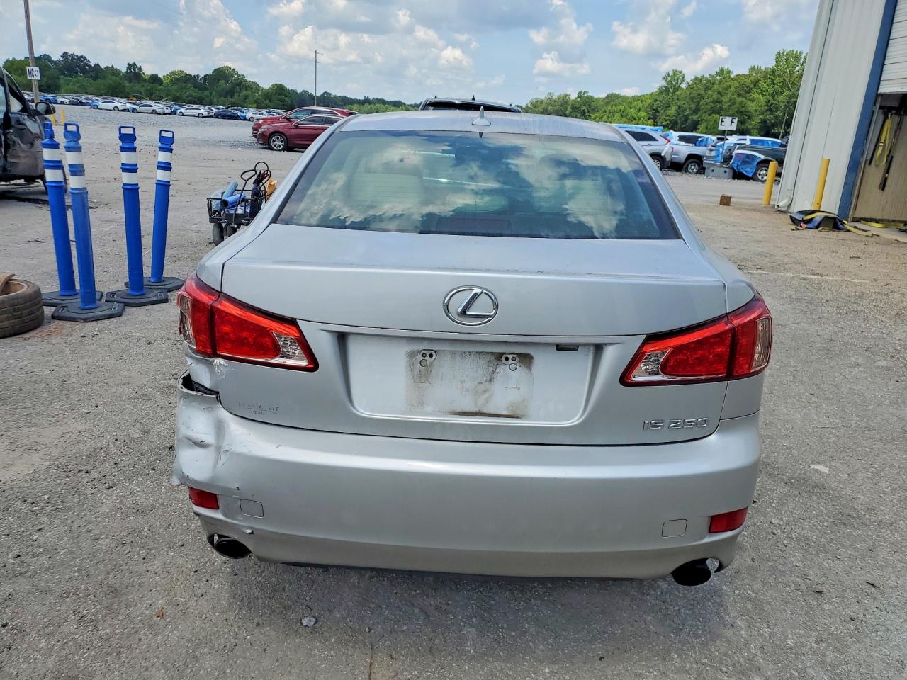 2012 Lexus Is 250 Silver vin: JTHBF5C23C5173339