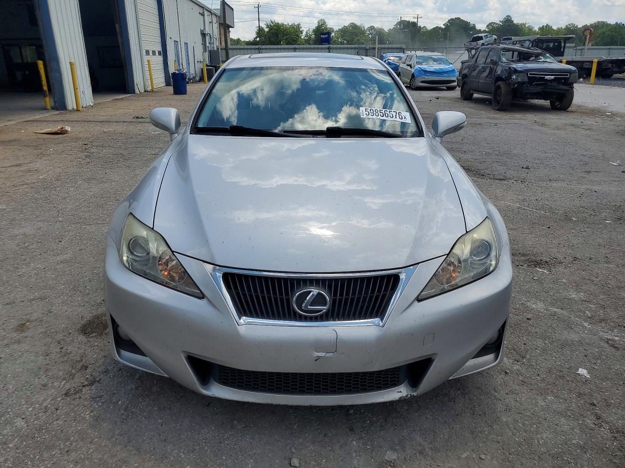 2012 Lexus Is 250 Silver vin: JTHBF5C23C5173339