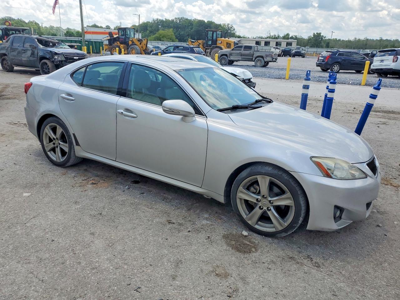 2012 Lexus Is 250 Silver vin: JTHBF5C23C5173339
