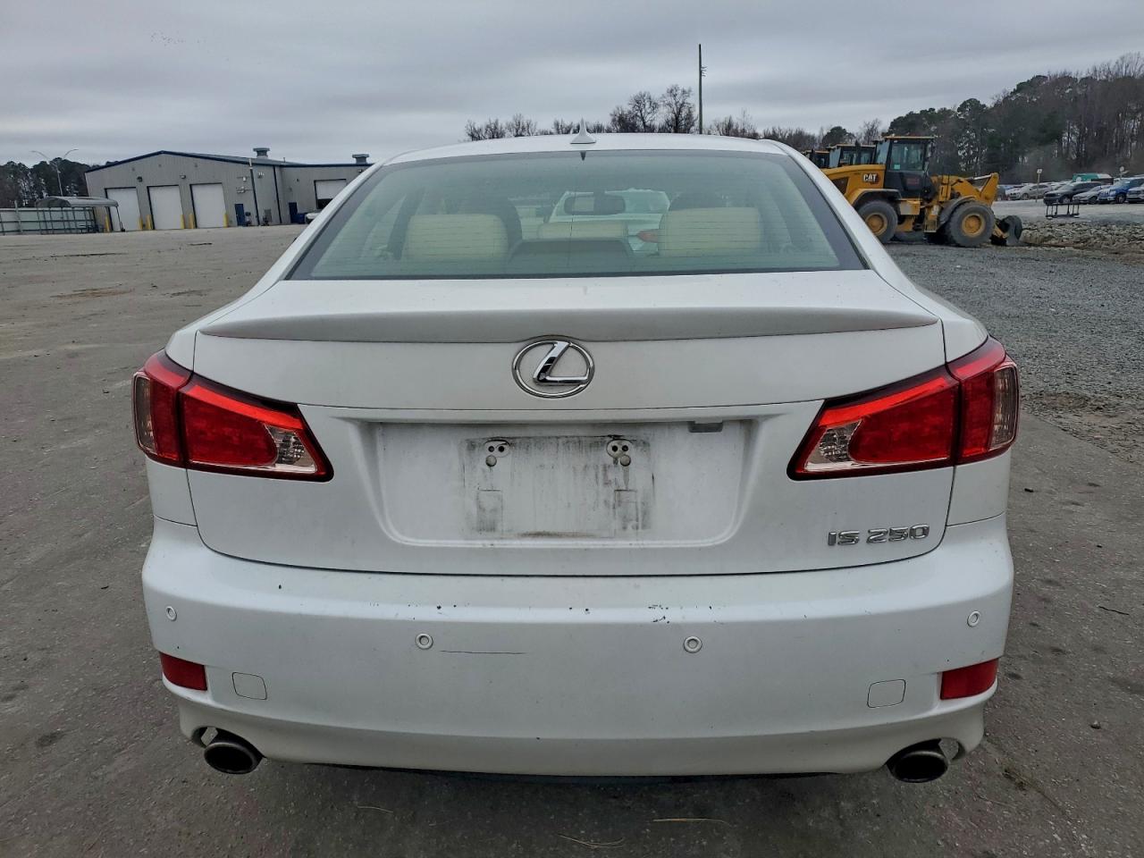 2012 Lexus Is 250 White vin: JTHBF5C23C5184163