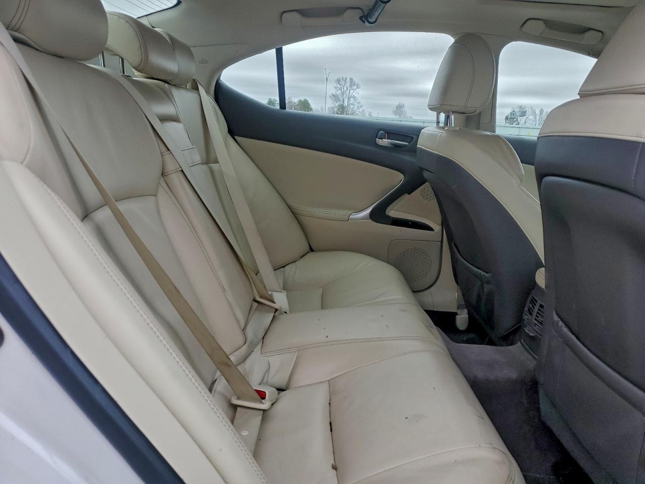 2012 Lexus Is 250 White vin: JTHBF5C23C5184163