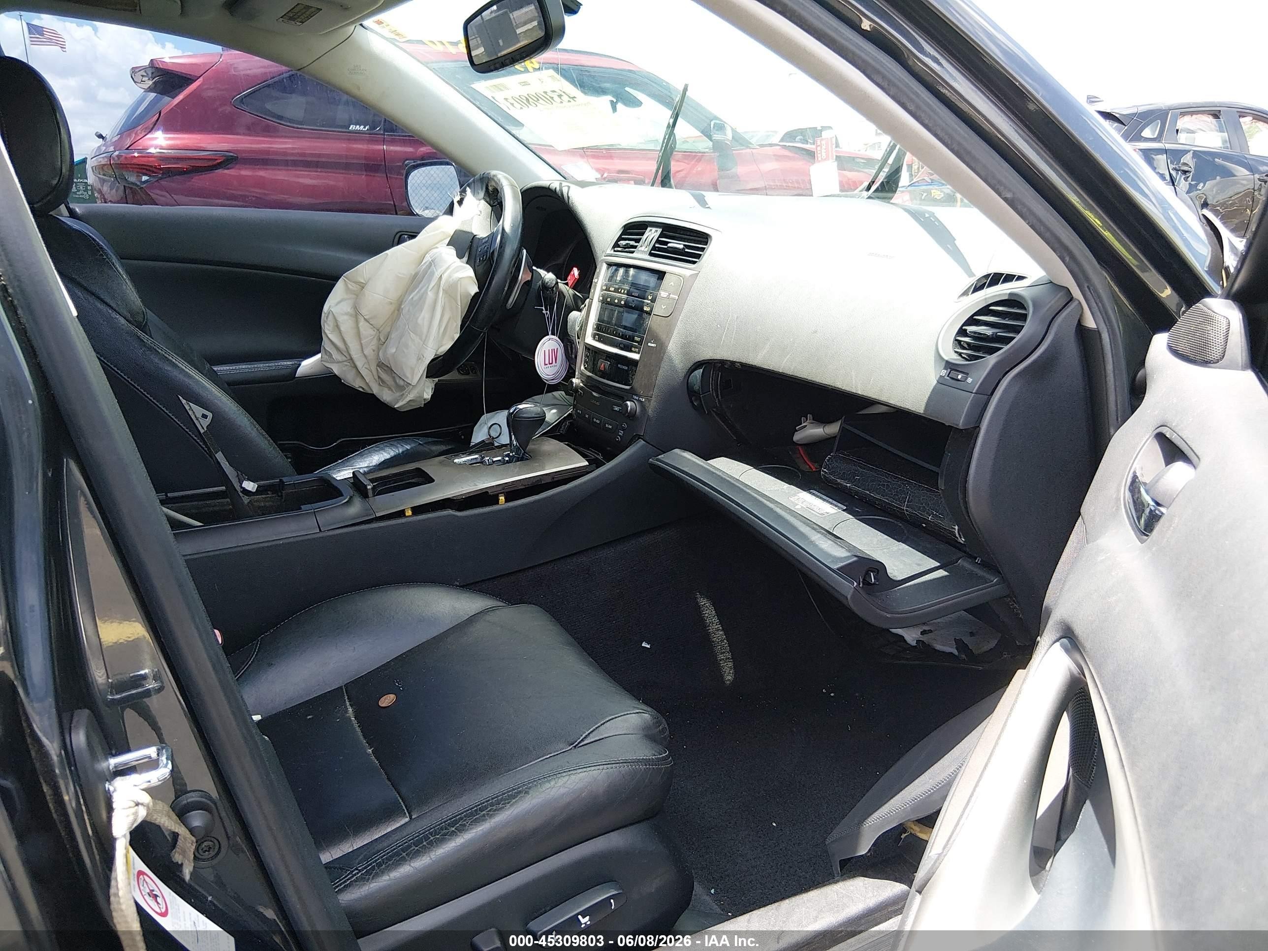 2010 Lexus Is 250   Gray vin: JTHBF5C24A2095331