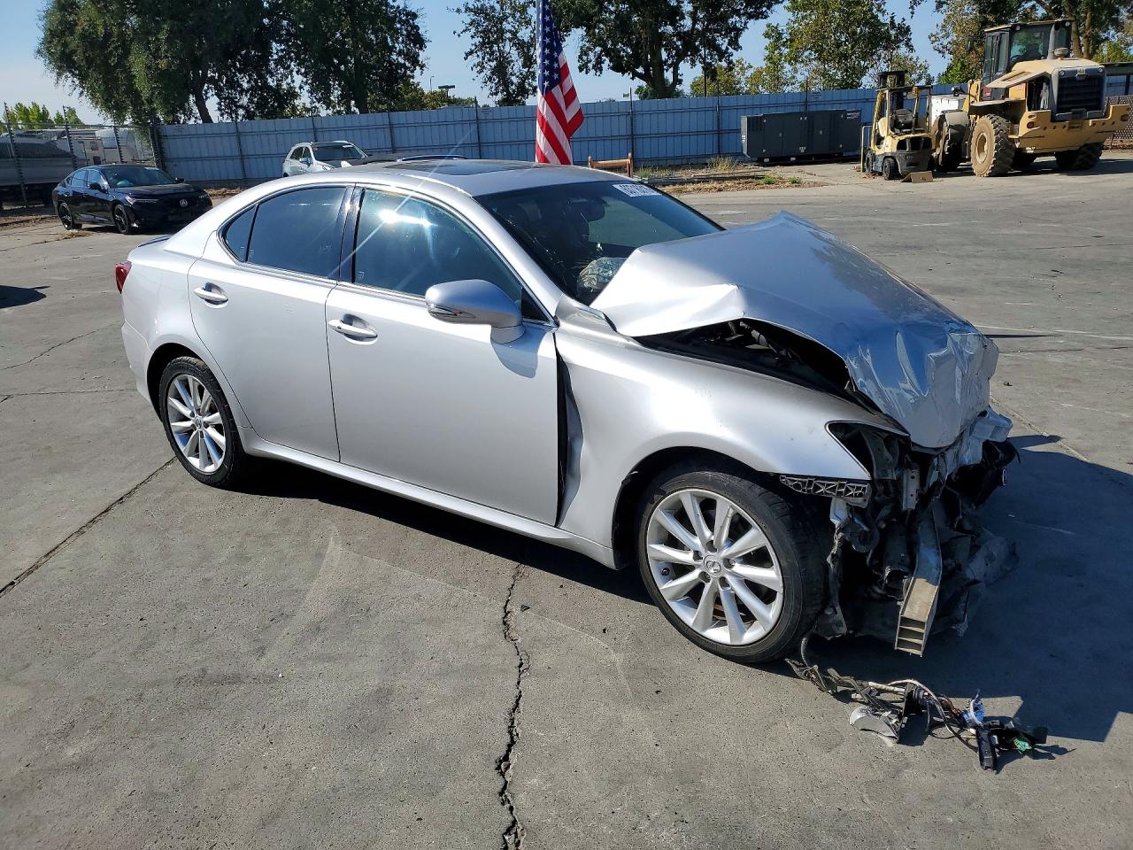 2010 Lexus Is 250 Base Silver vin: JTHBF5C24A5109369