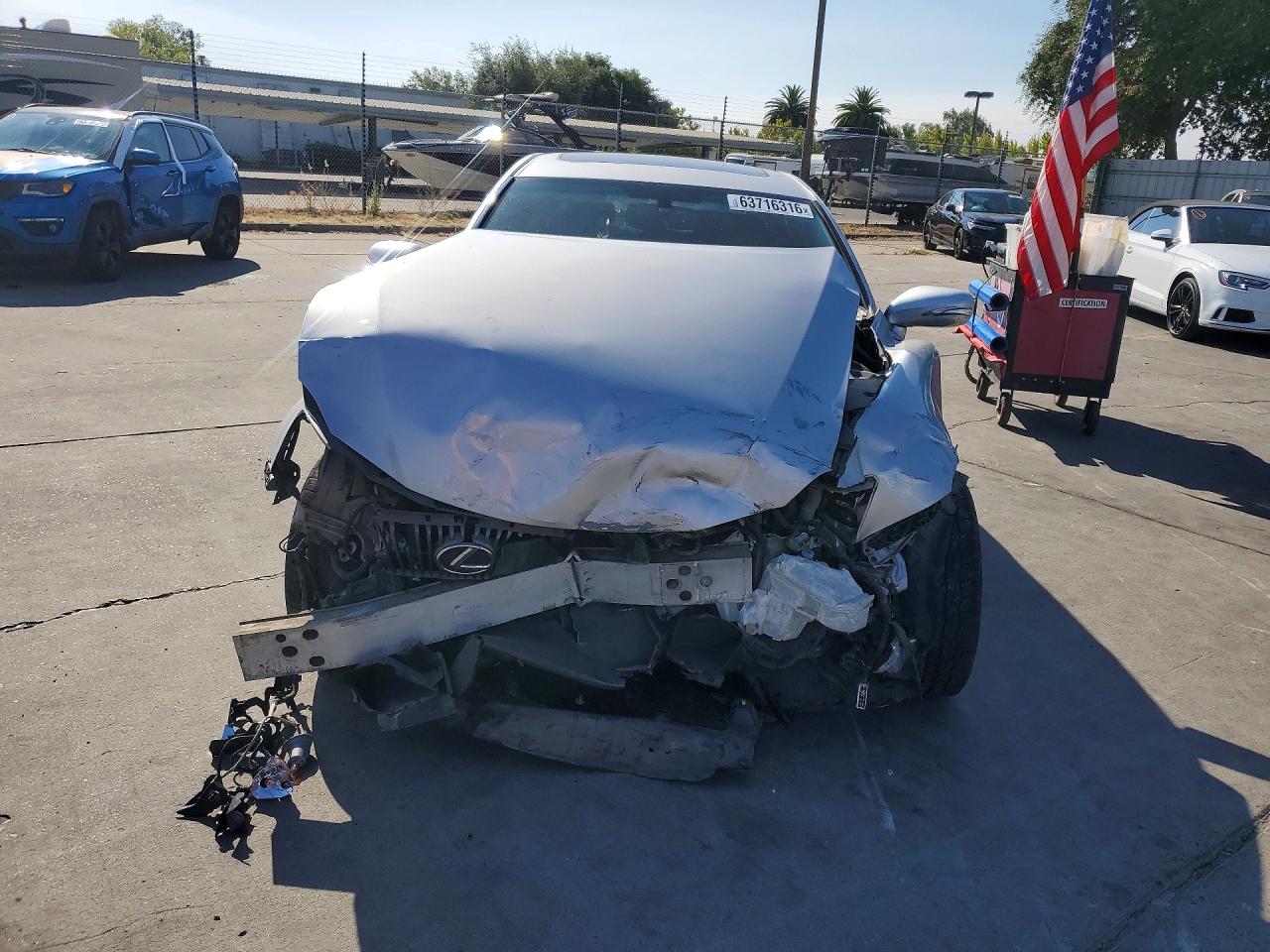 2010 Lexus Is 250 Base Silver vin: JTHBF5C24A5109369