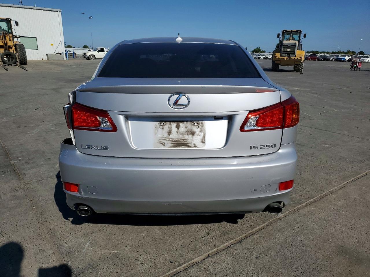 2010 Lexus Is 250 Base Silver vin: JTHBF5C24A5109369