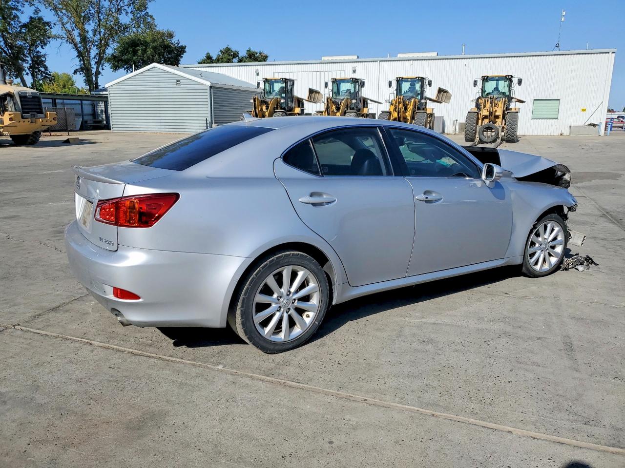 2010 Lexus Is 250 Base Silver vin: JTHBF5C24A5109369