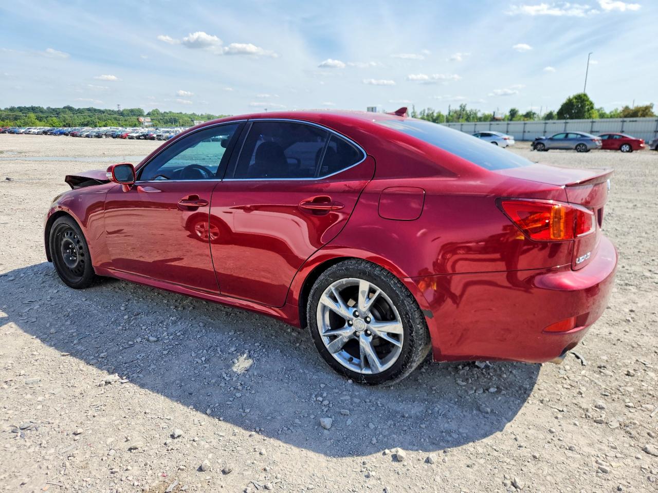 2010 Lexus Is 250 Red vin: JTHBF5C24A5113454