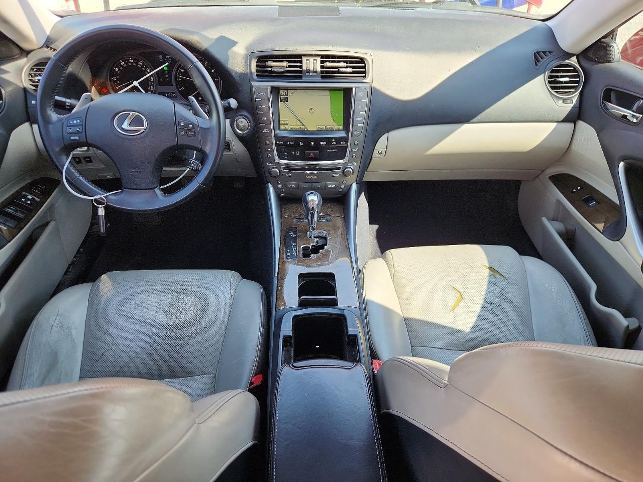 2010 Lexus Is 250 Red vin: JTHBF5C24A5113454