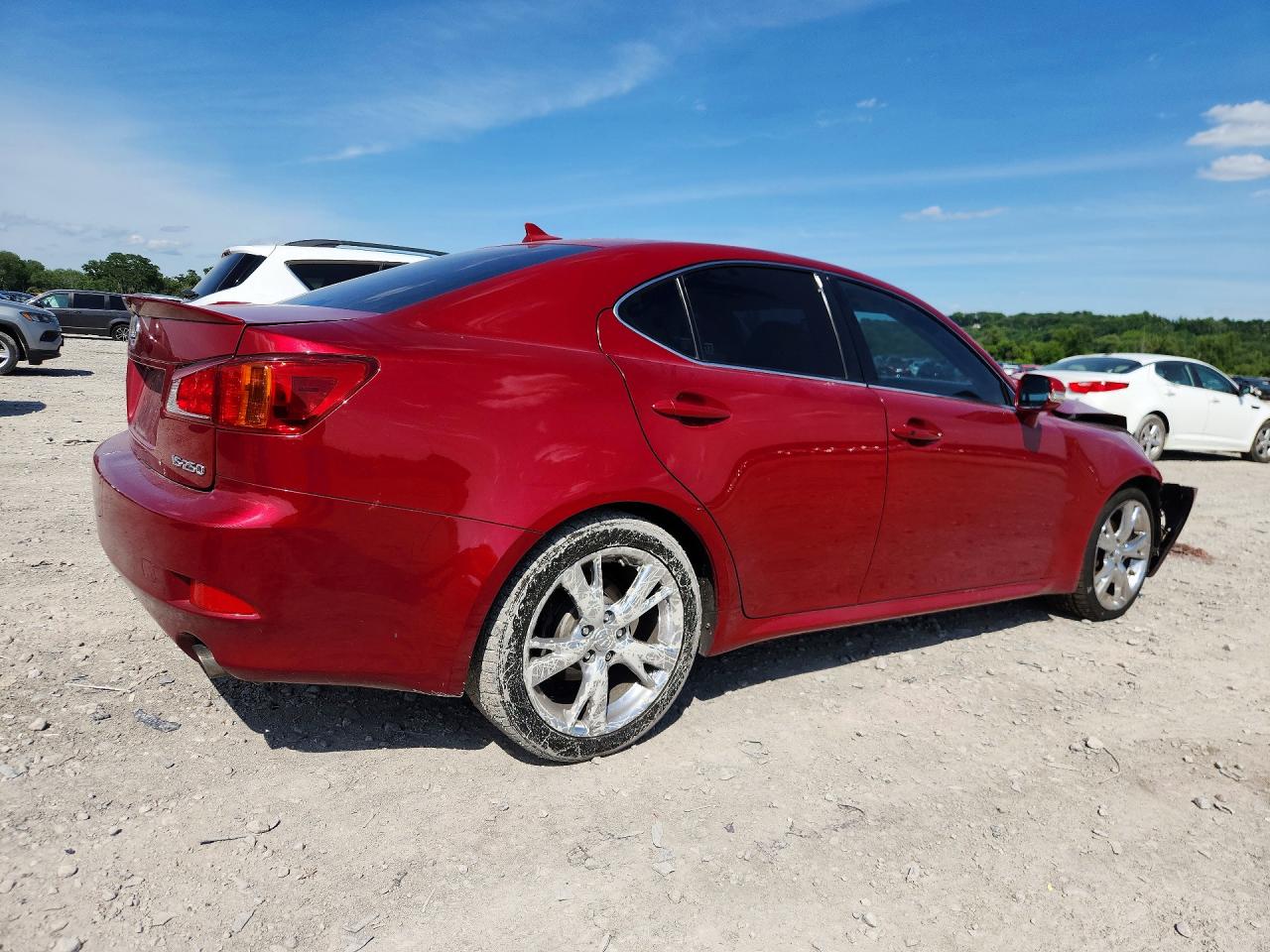 2010 Lexus Is 250 Red vin: JTHBF5C24A5113454
