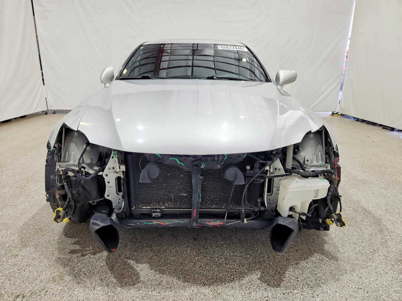2011 Lexus Is 250 Base Серебряный vin: JTHBF5C24B2101369