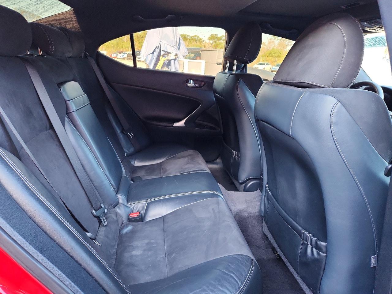 2011 Lexus Is 250 Base Red vin: JTHBF5C24B5154264