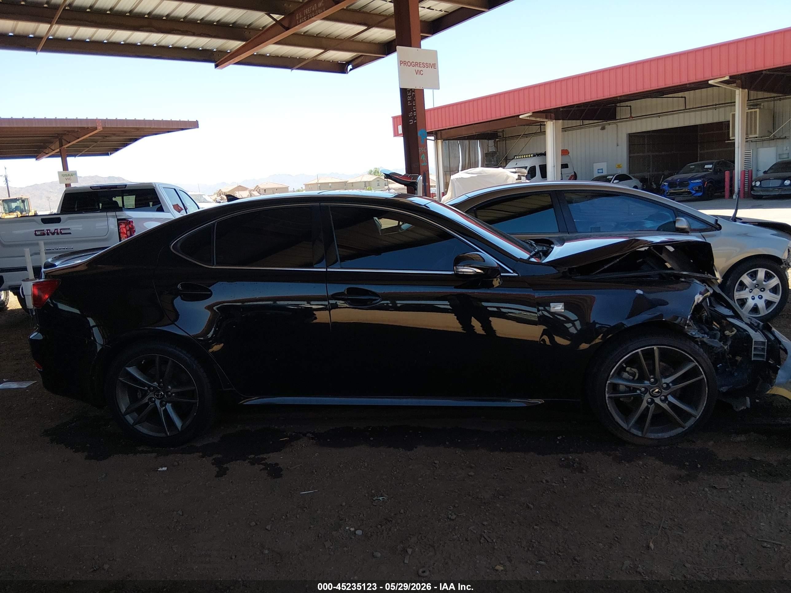 2011 Lexus Is 250   Black vin: JTHBF5C24B5154698