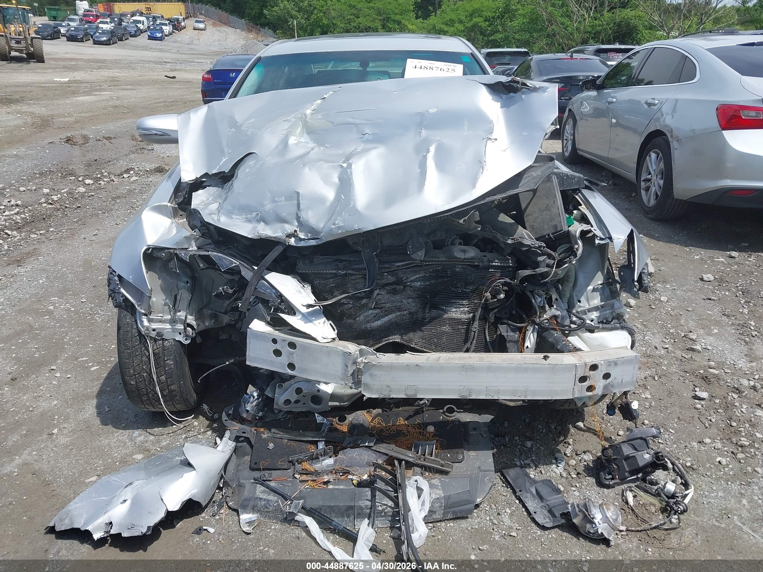 2012 Lexus Is 250   Серебряный vin: JTHBF5C24C5157635