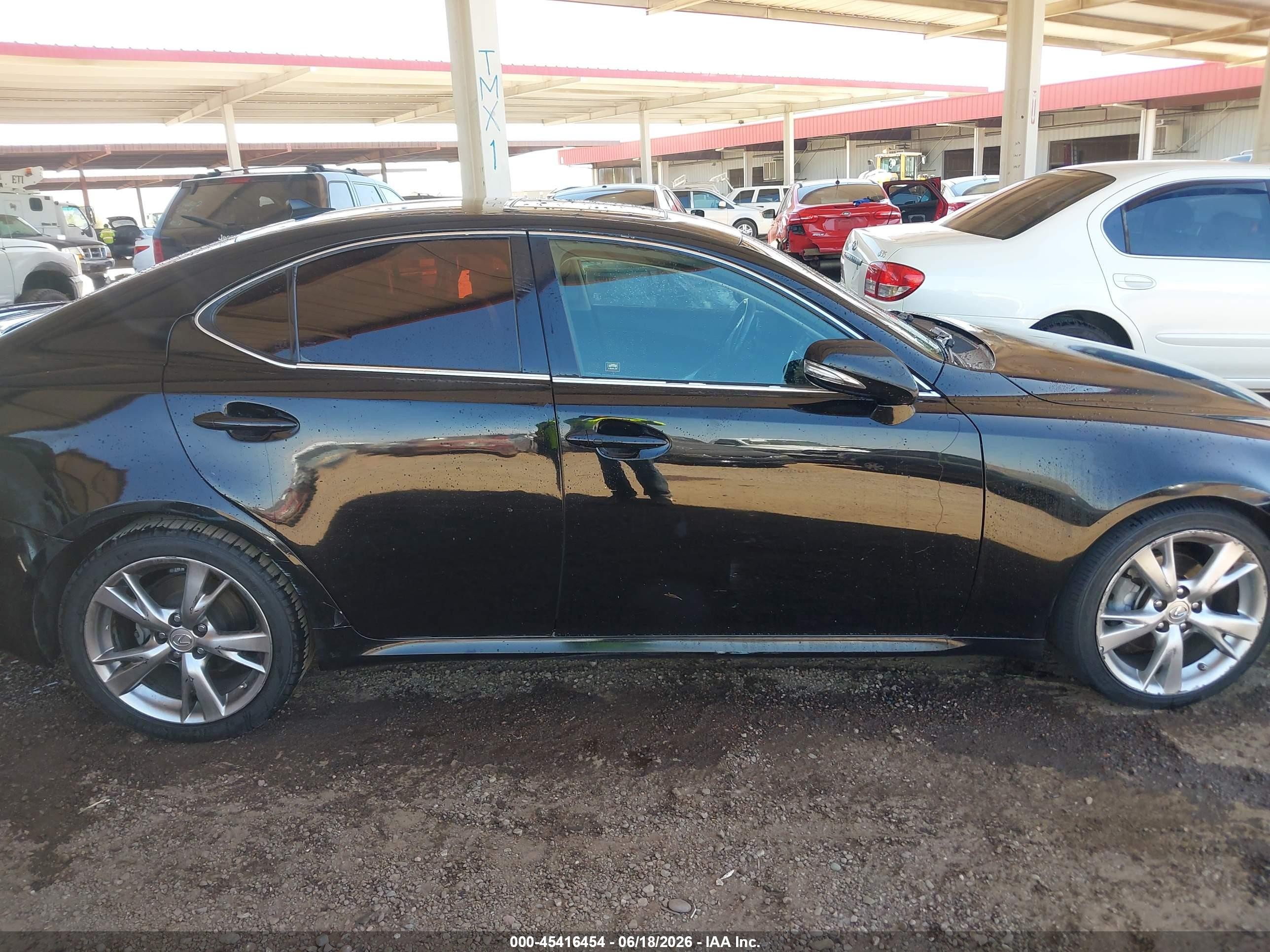 2012 Lexus Is 250   Black vin: JTHBF5C24C5163953