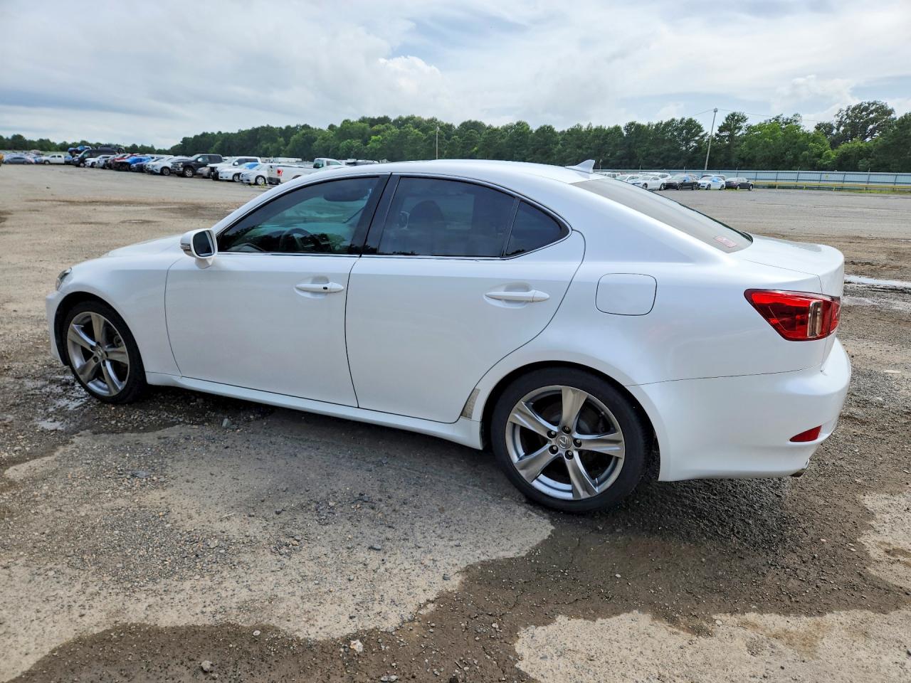 2012 Lexus Is 250 White vin: JTHBF5C24C5172748