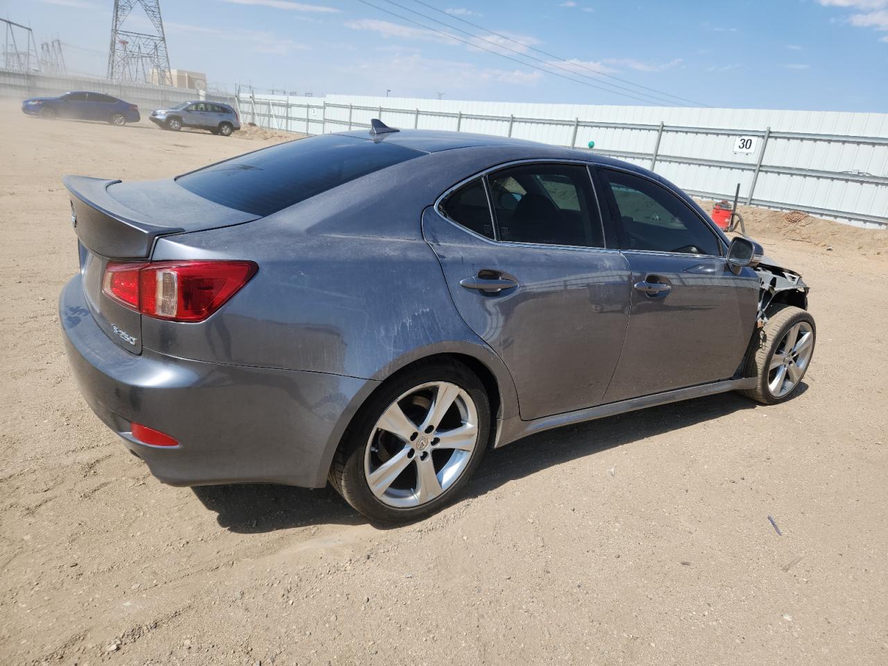 2013 Lexus Is 250 Gray vin: JTHBF5C24D5187574