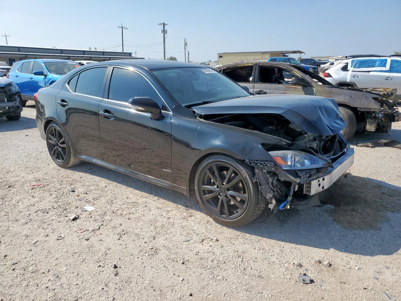 2010 Lexus Is 250 Черный vin: JTHBF5C25A2094933