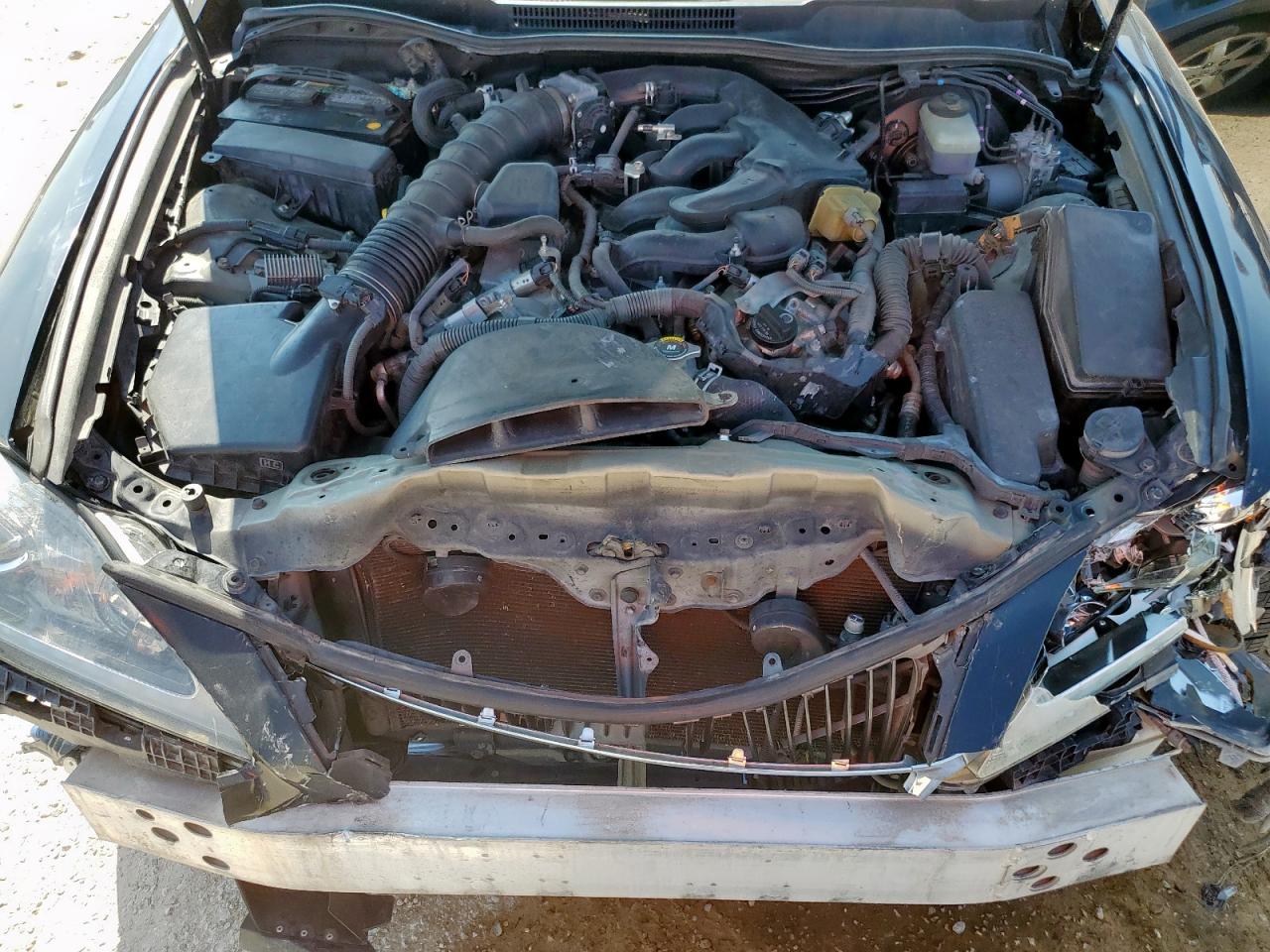 2010 Lexus Is 250 Черный vin: JTHBF5C25A2094933