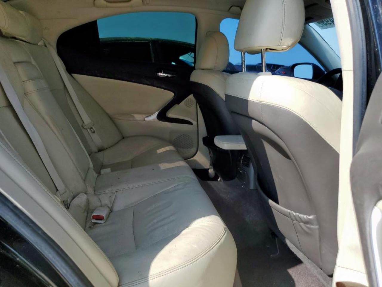 2010 Lexus Is 250 Черный vin: JTHBF5C25A2094933