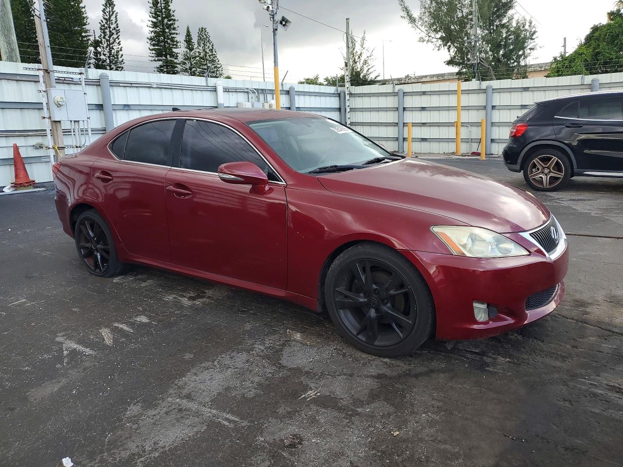 2010 Lexus Is 250 Red vin: JTHBF5C25A5108764