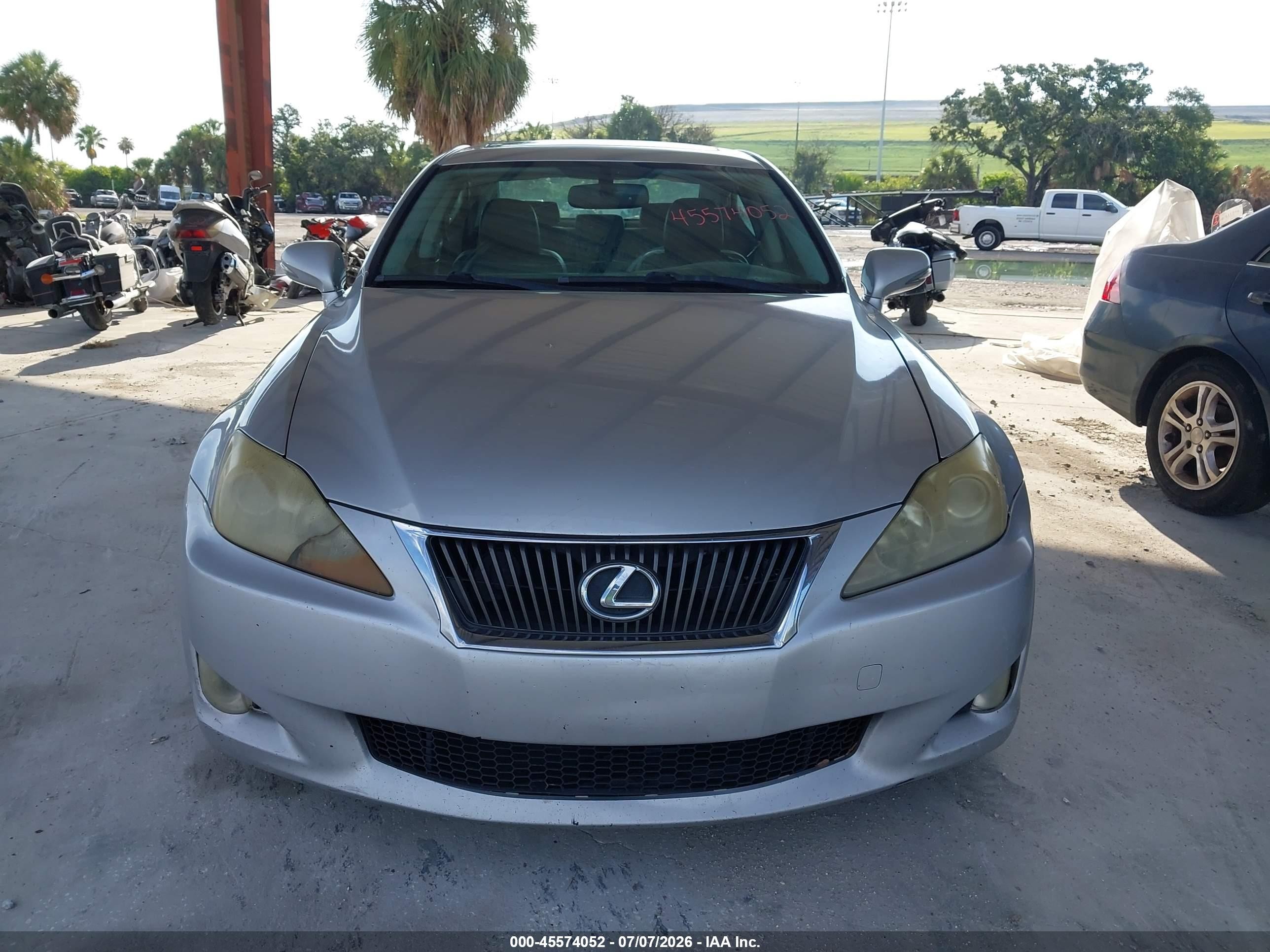 2010 Lexus Is 250   Silver vin: JTHBF5C25A5112085