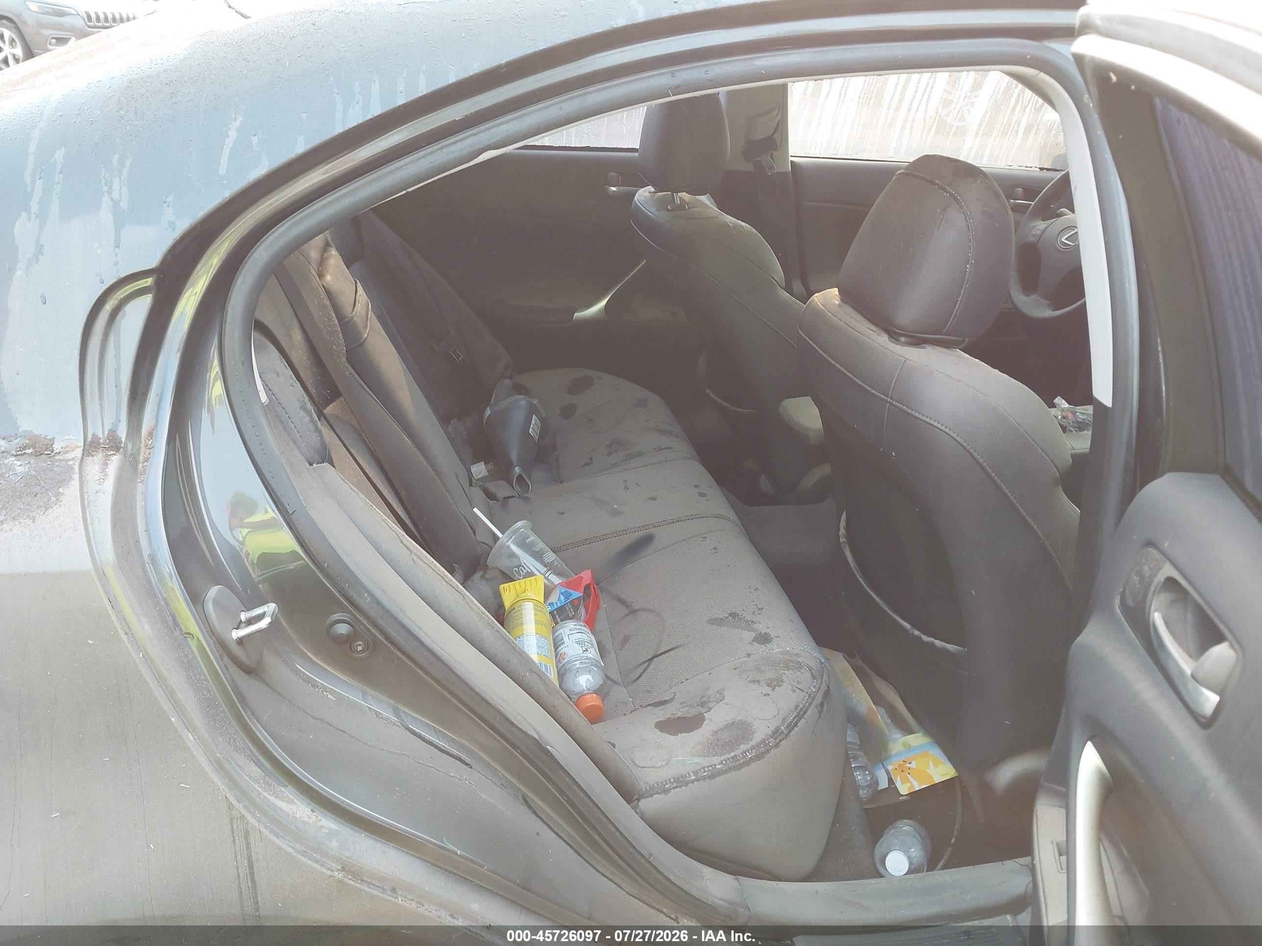 2010 Lexus Is 250   Gray vin: JTHBF5C25A5117108