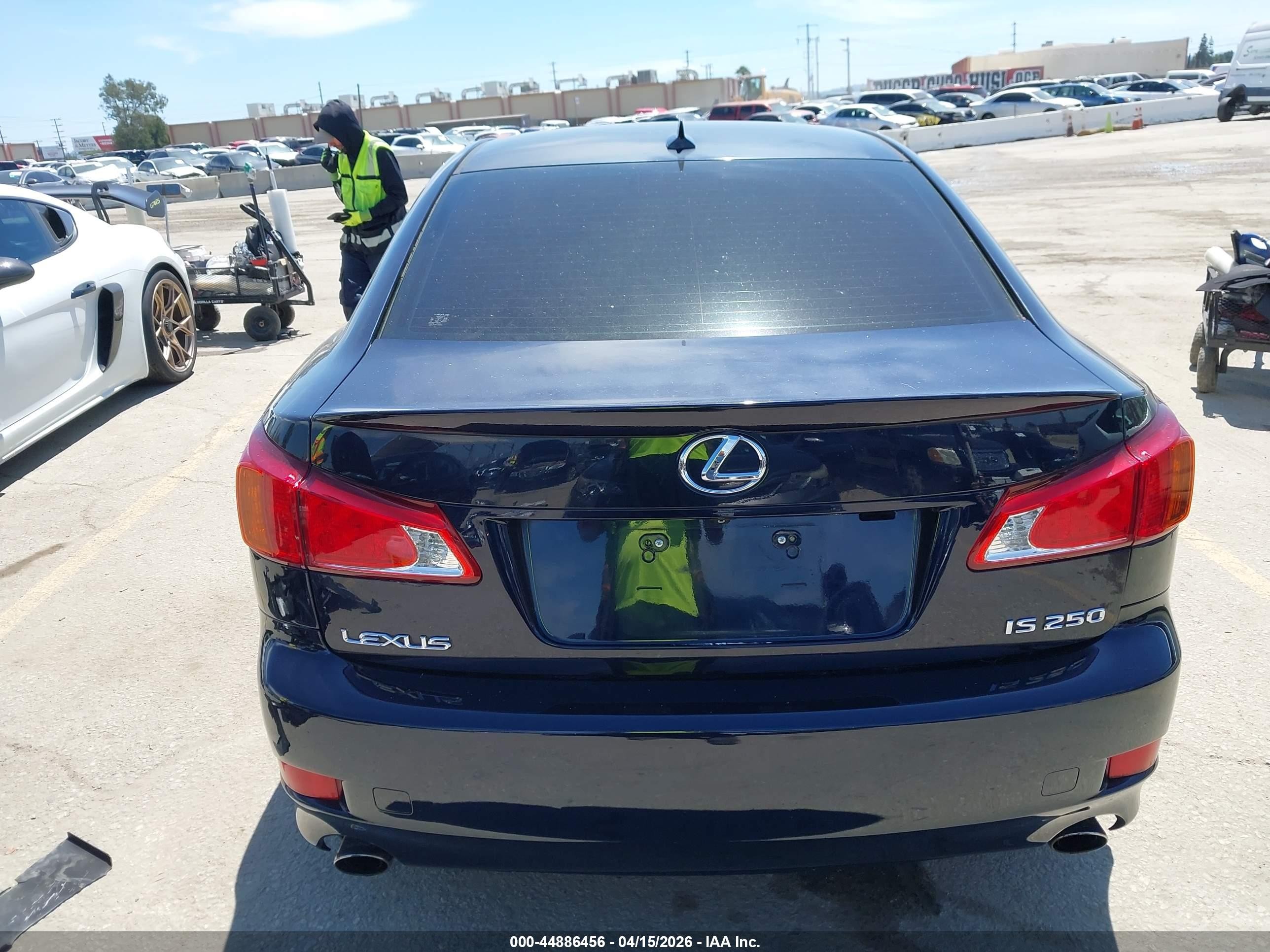 2010 Lexus Is 250   Blue vin: JTHBF5C25A5118646