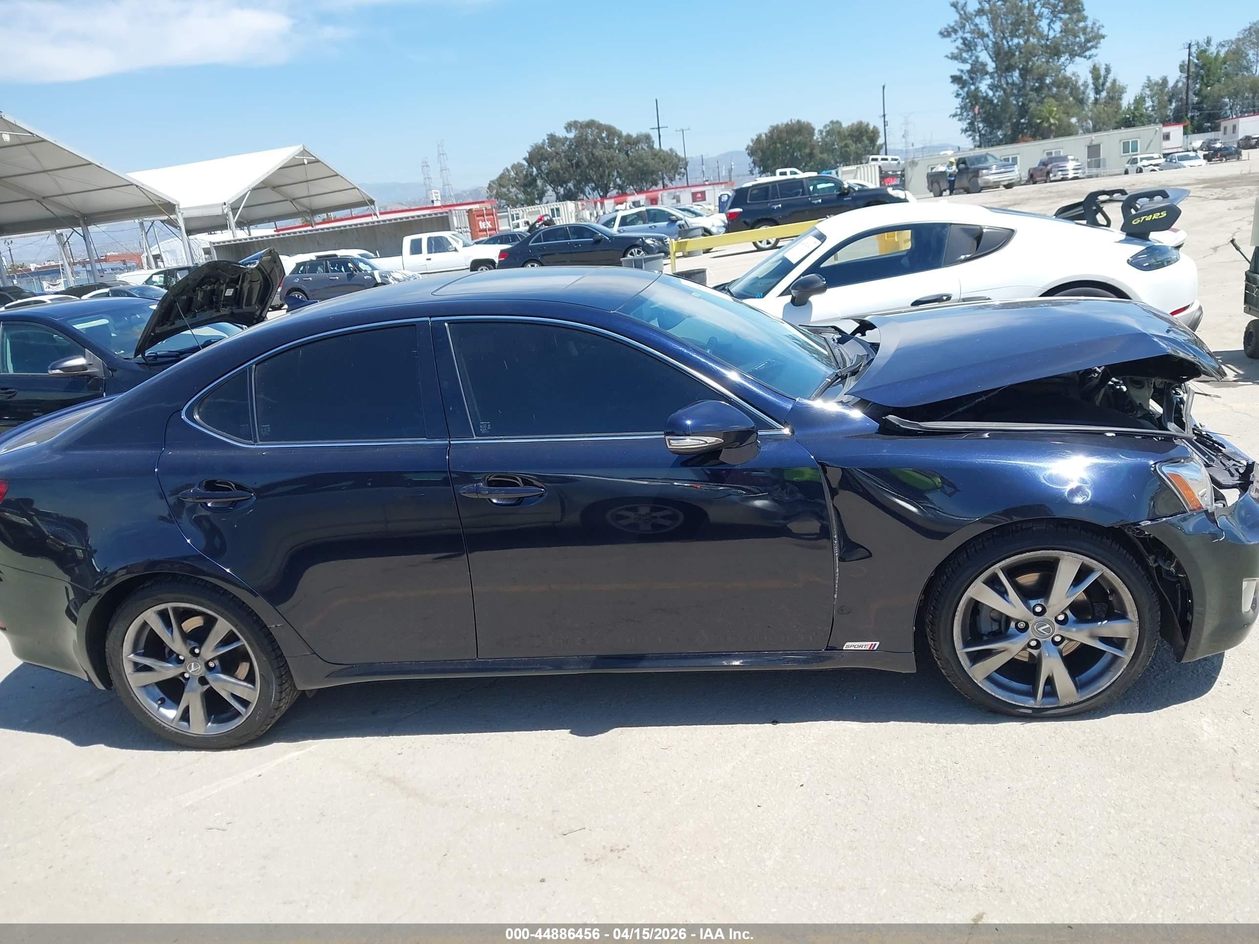 2010 Lexus Is 250   Blue vin: JTHBF5C25A5118646
