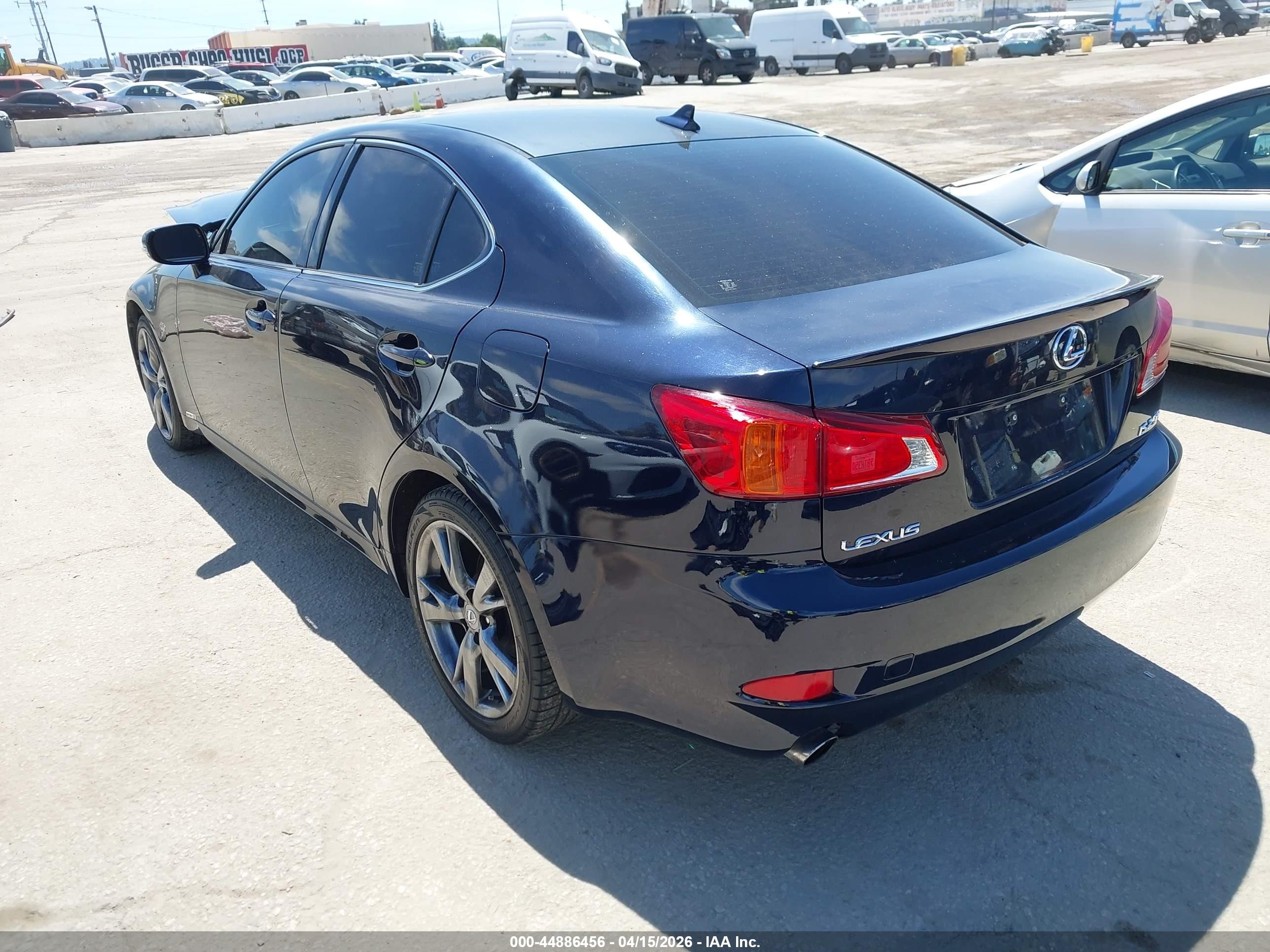 2010 Lexus Is 250   Blue vin: JTHBF5C25A5118646