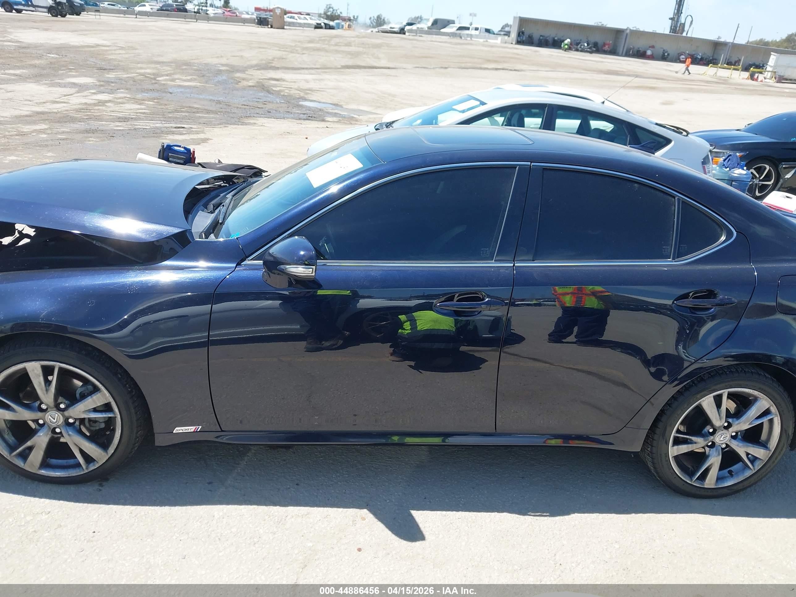 2010 Lexus Is 250   Blue vin: JTHBF5C25A5118646