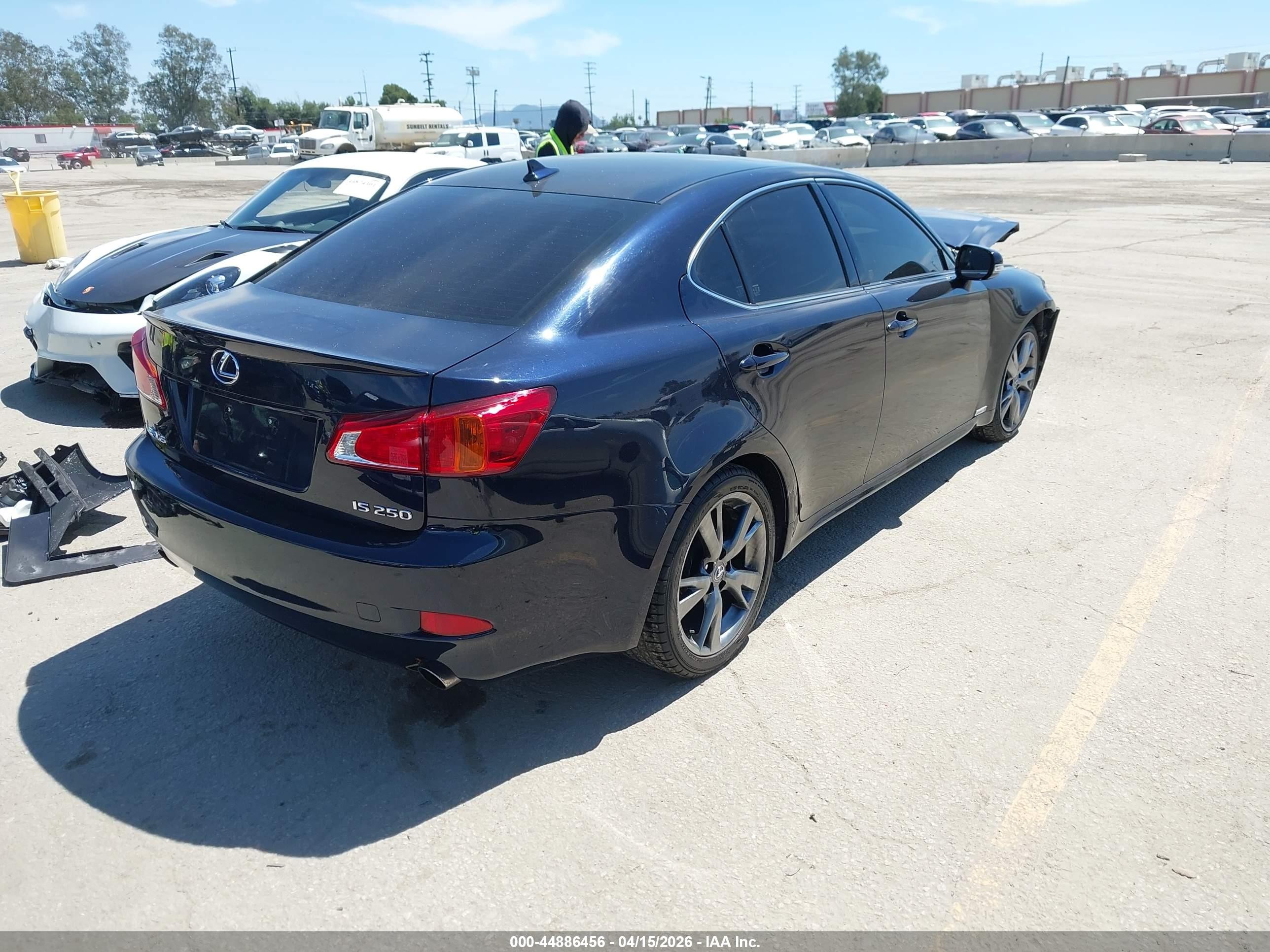 2010 Lexus Is 250   Blue vin: JTHBF5C25A5118646