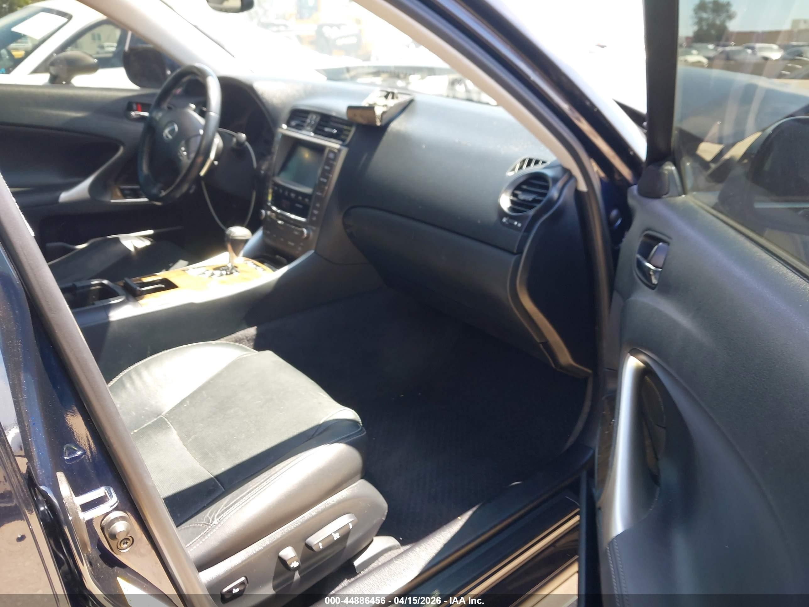 2010 Lexus Is 250   Blue vin: JTHBF5C25A5118646