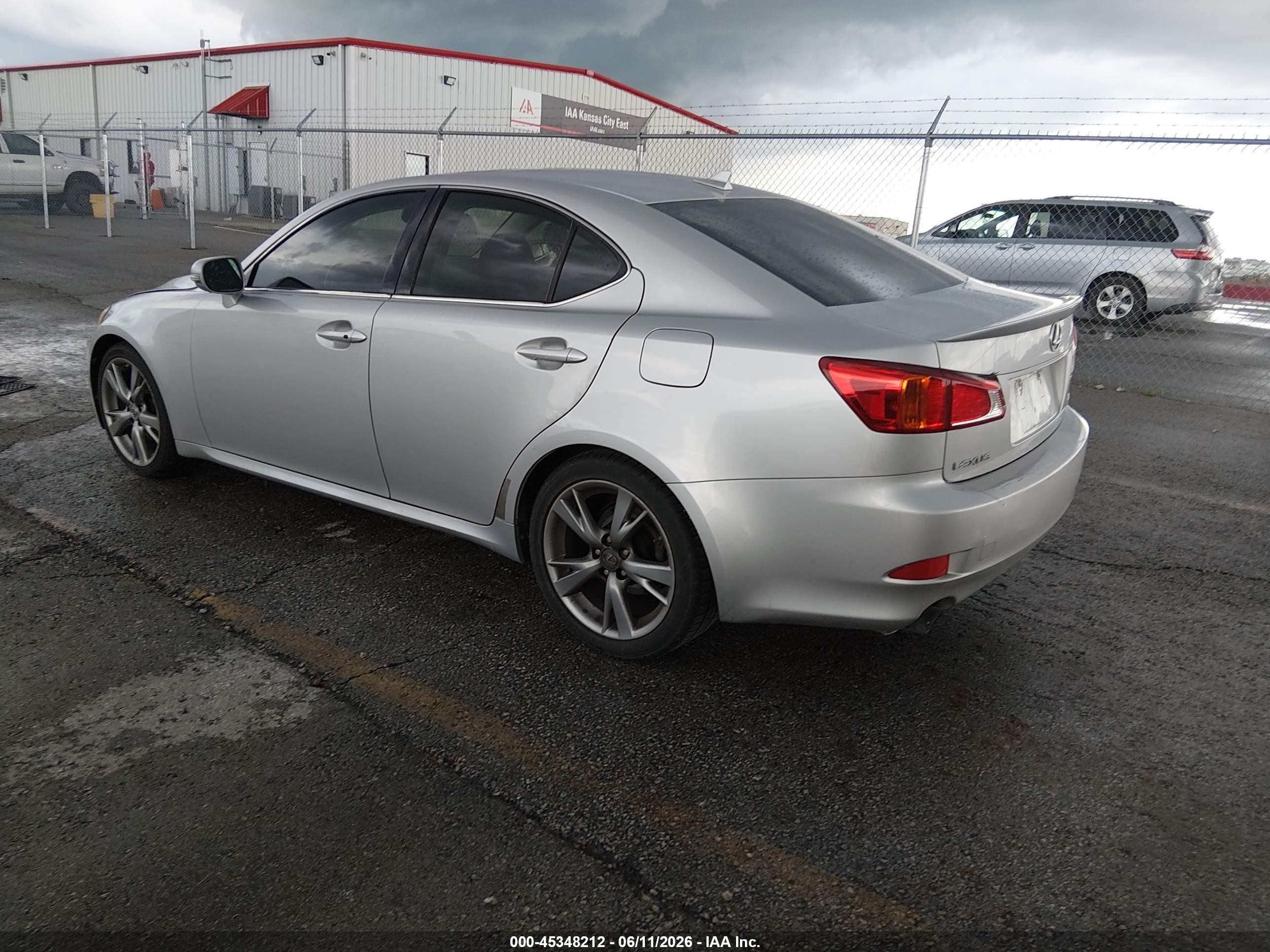 2010 Lexus Is 250   Silver vin: JTHBF5C25A5124382