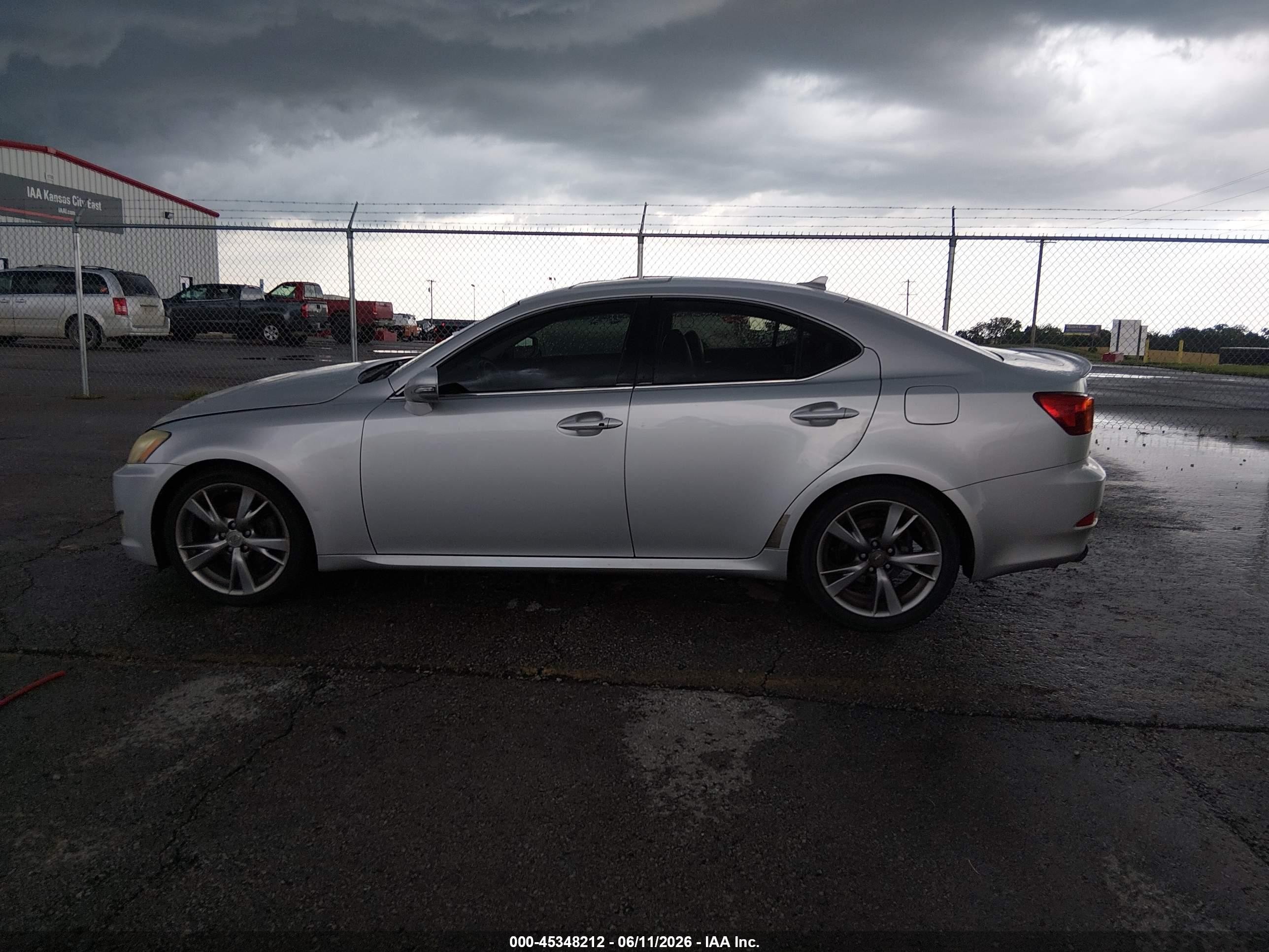 2010 Lexus Is 250   Silver vin: JTHBF5C25A5124382