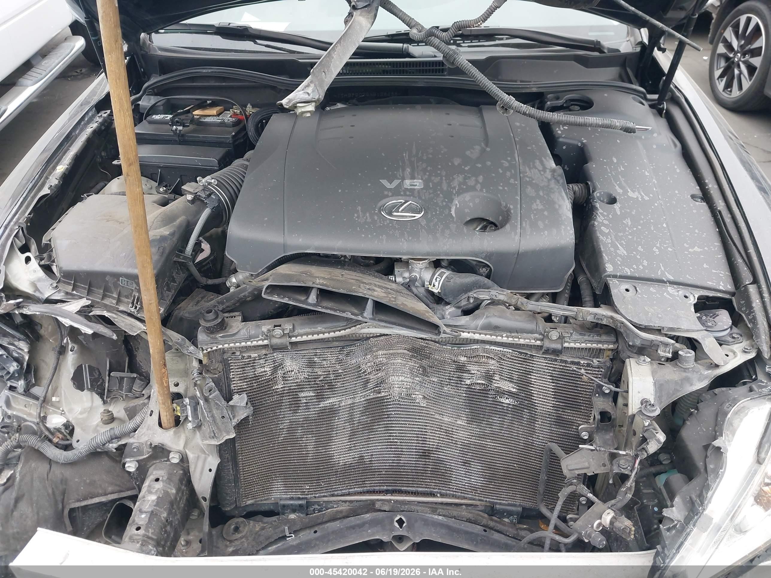 2010 Lexus Is 250   Серый vin: JTHBF5C25A5128688