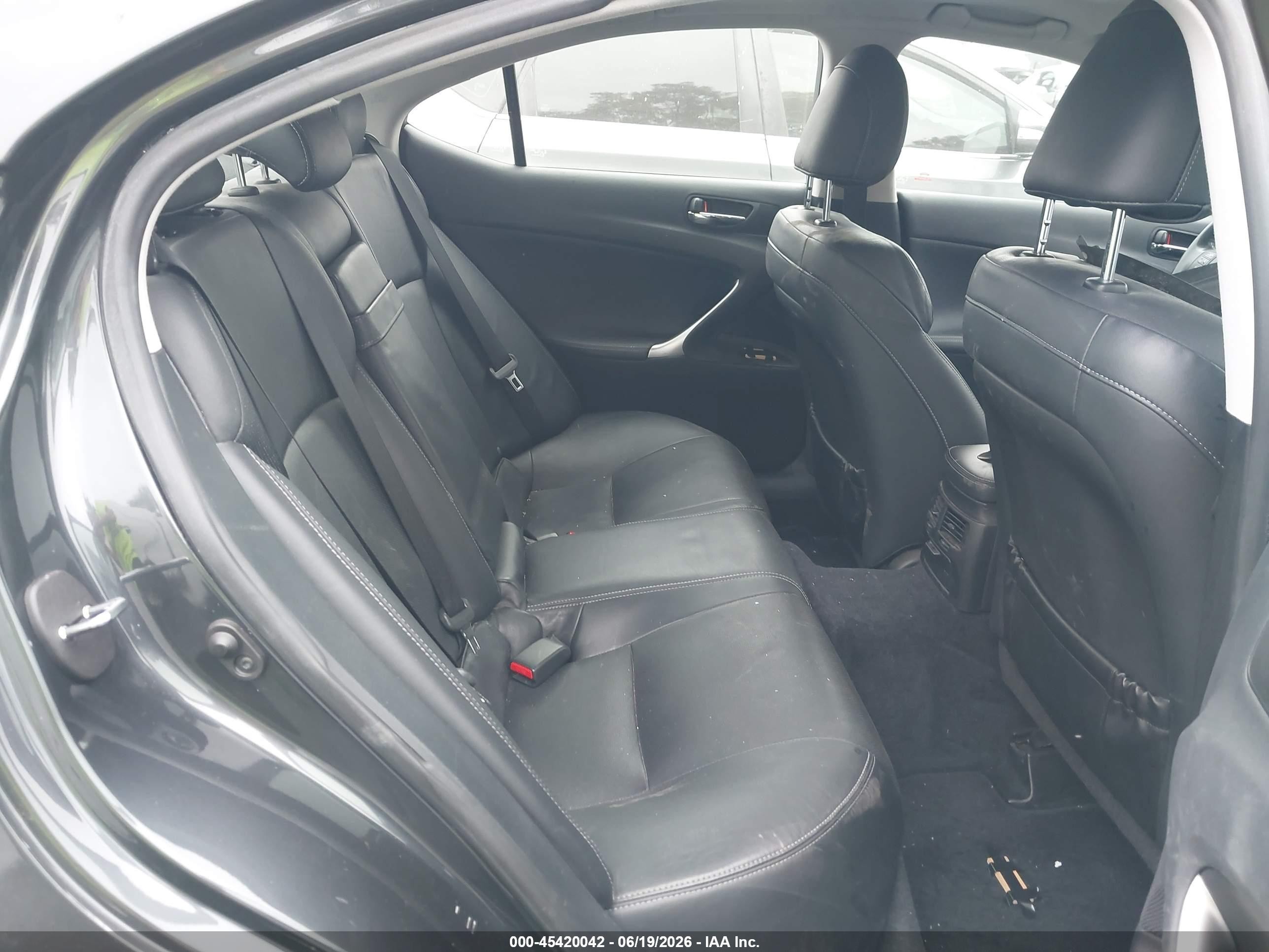 2010 Lexus Is 250   Серый vin: JTHBF5C25A5128688