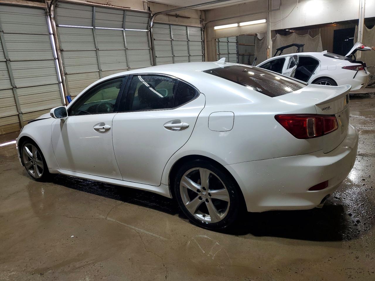 2011 Lexus Is 250 Base White vin: JTHBF5C25B5134704