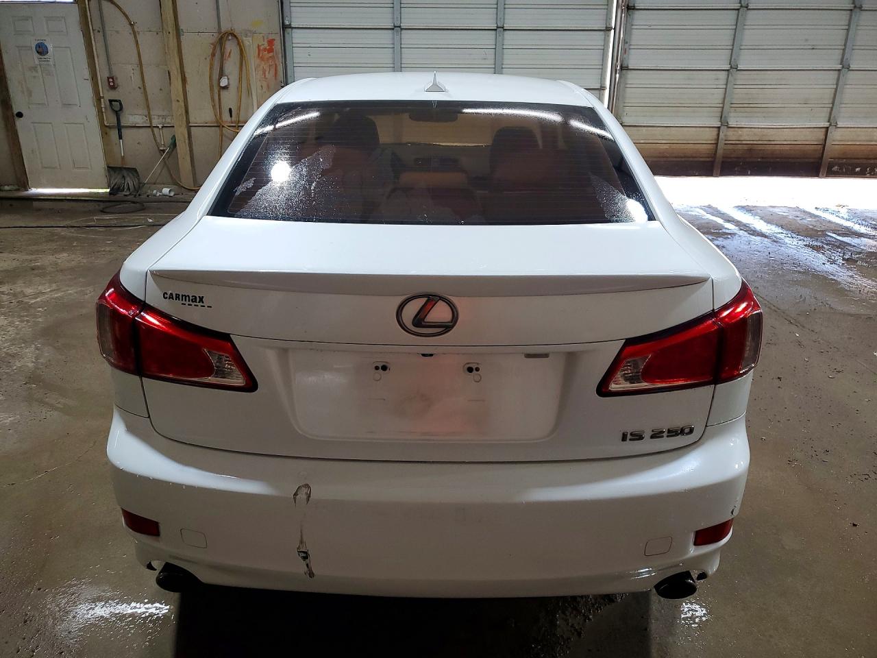 2011 Lexus Is 250 Base White vin: JTHBF5C25B5134704