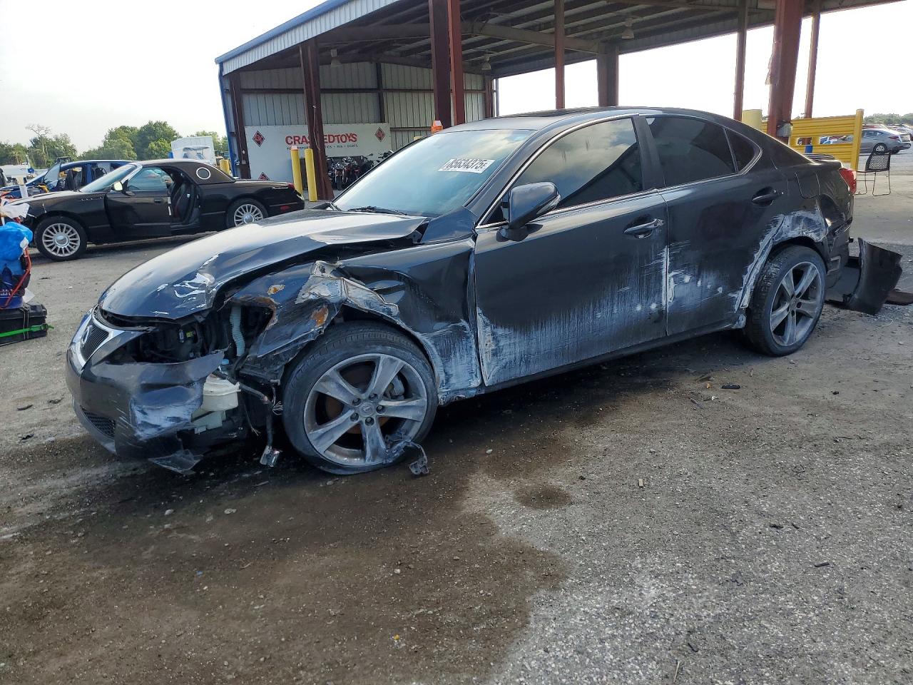 2011 Lexus Is 250 Charcoal vin: JTHBF5C25B5139191