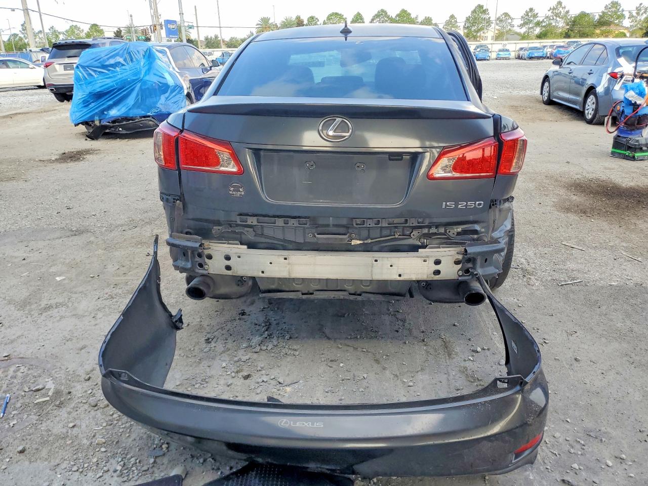 2011 Lexus Is 250 Charcoal vin: JTHBF5C25B5139191