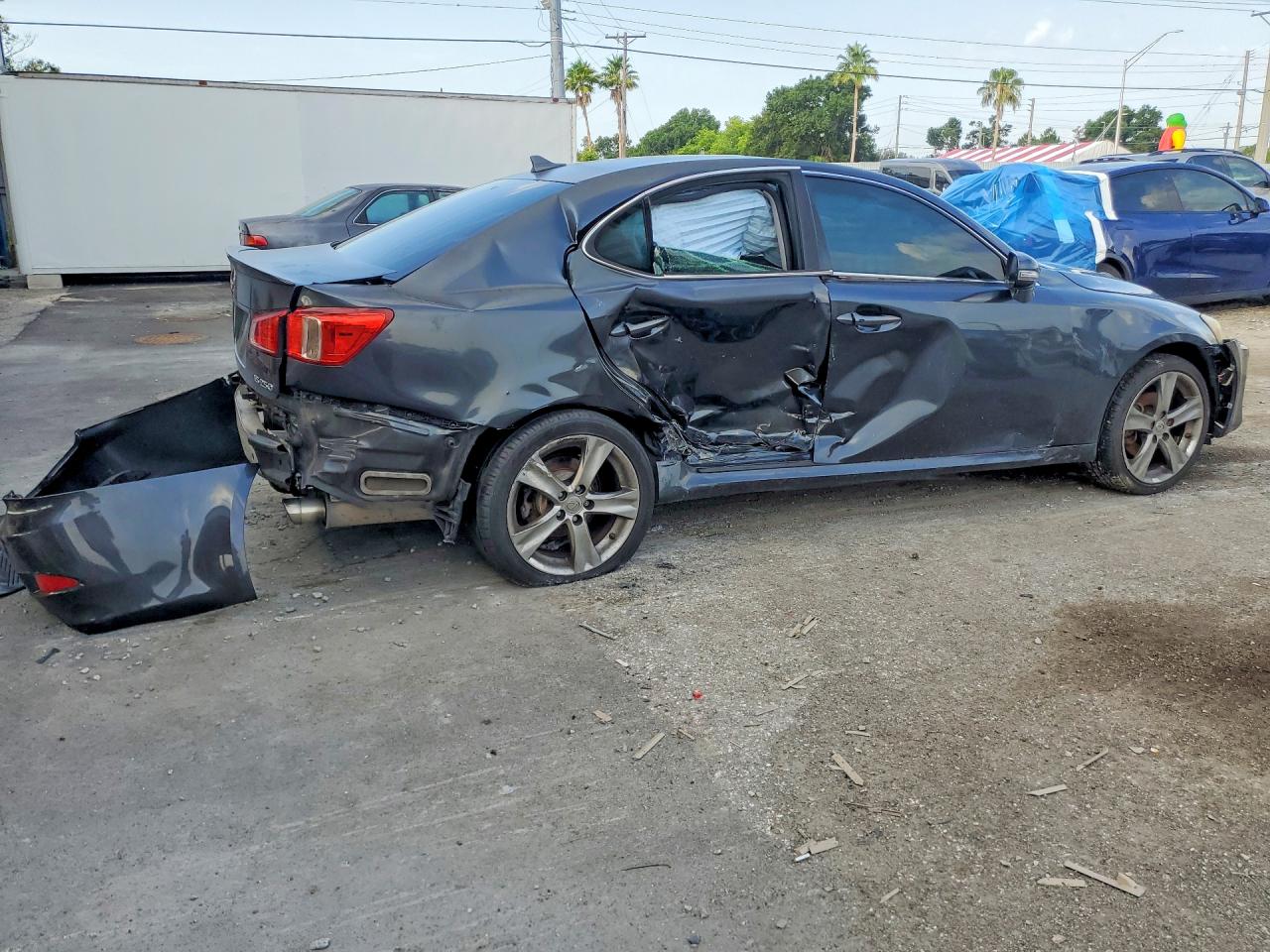 2011 Lexus Is 250 Charcoal vin: JTHBF5C25B5139191