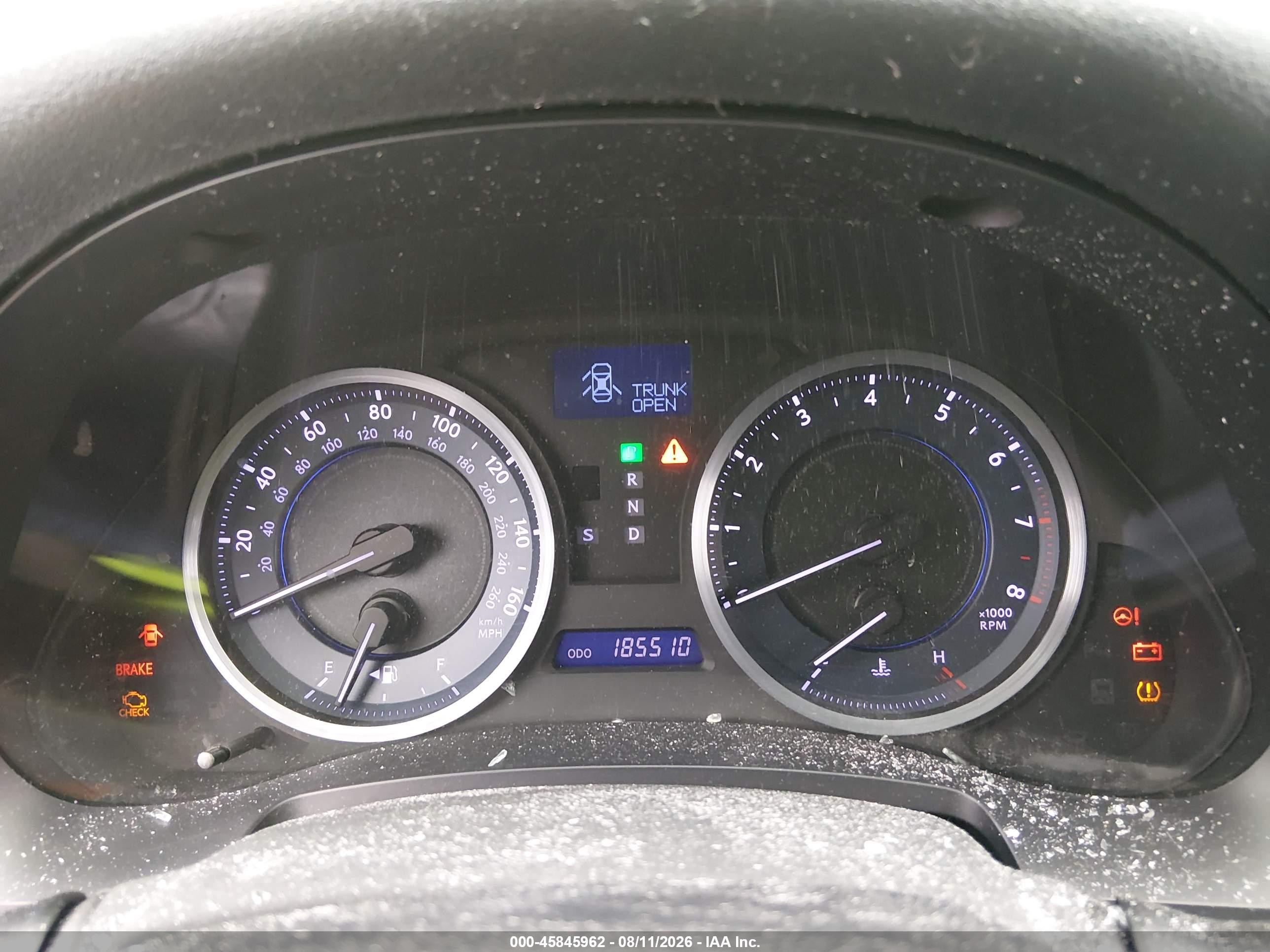 2011 Lexus Is 250   Black vin: JTHBF5C25B5150305