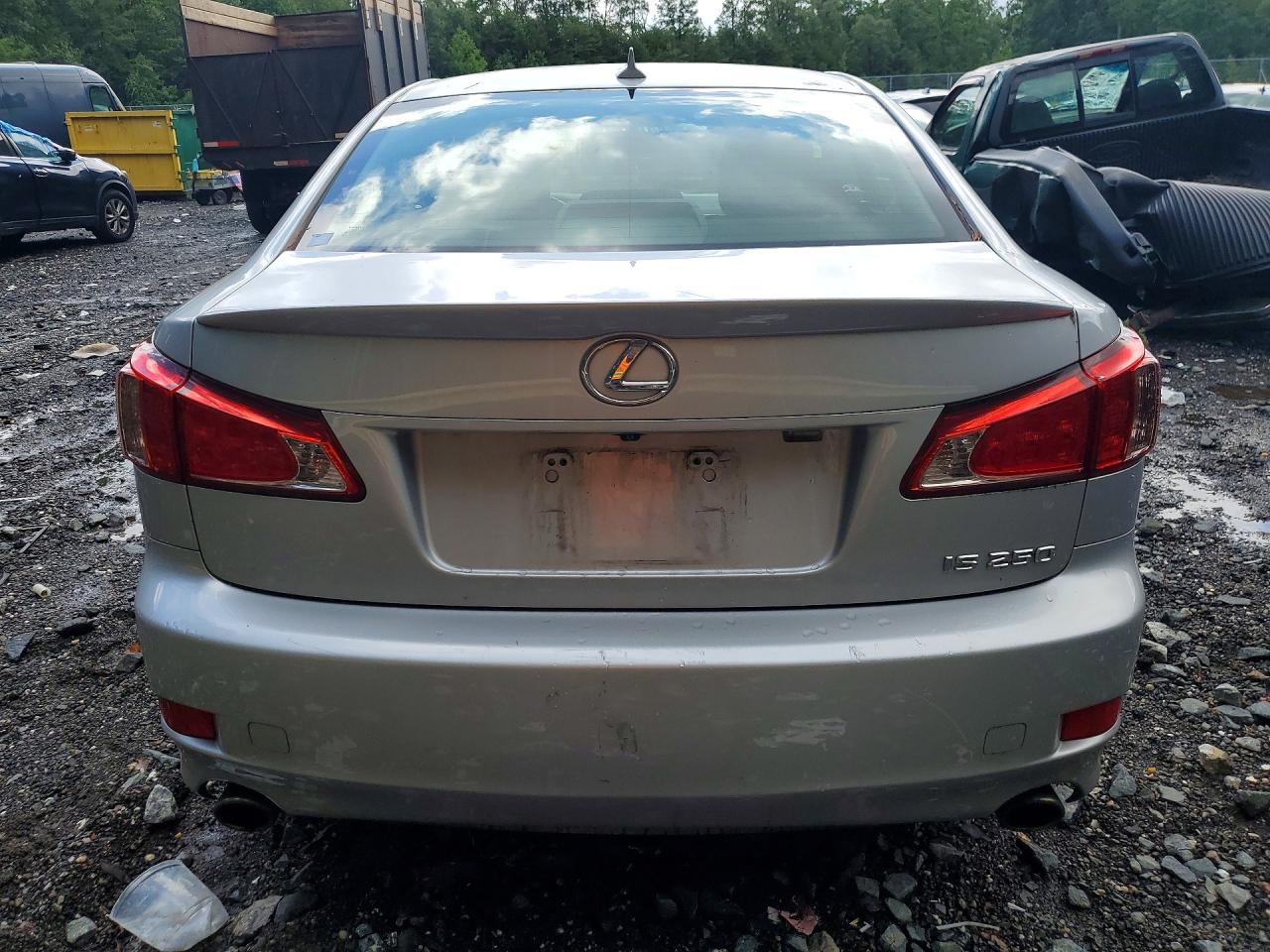 2011 Lexus Is 250 Base Silver vin: JTHBF5C25B5155634