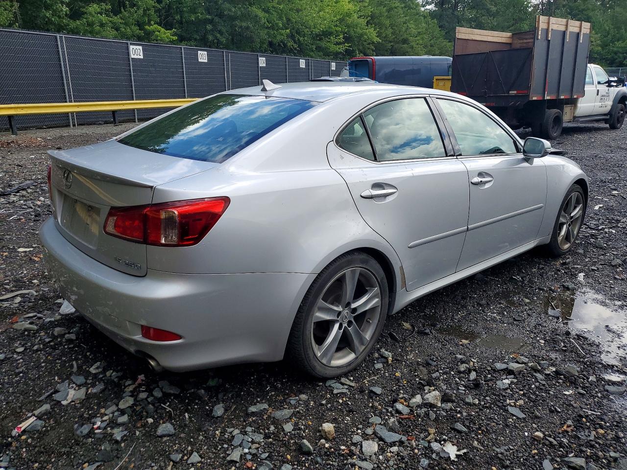2011 Lexus Is 250 Base Silver vin: JTHBF5C25B5155634